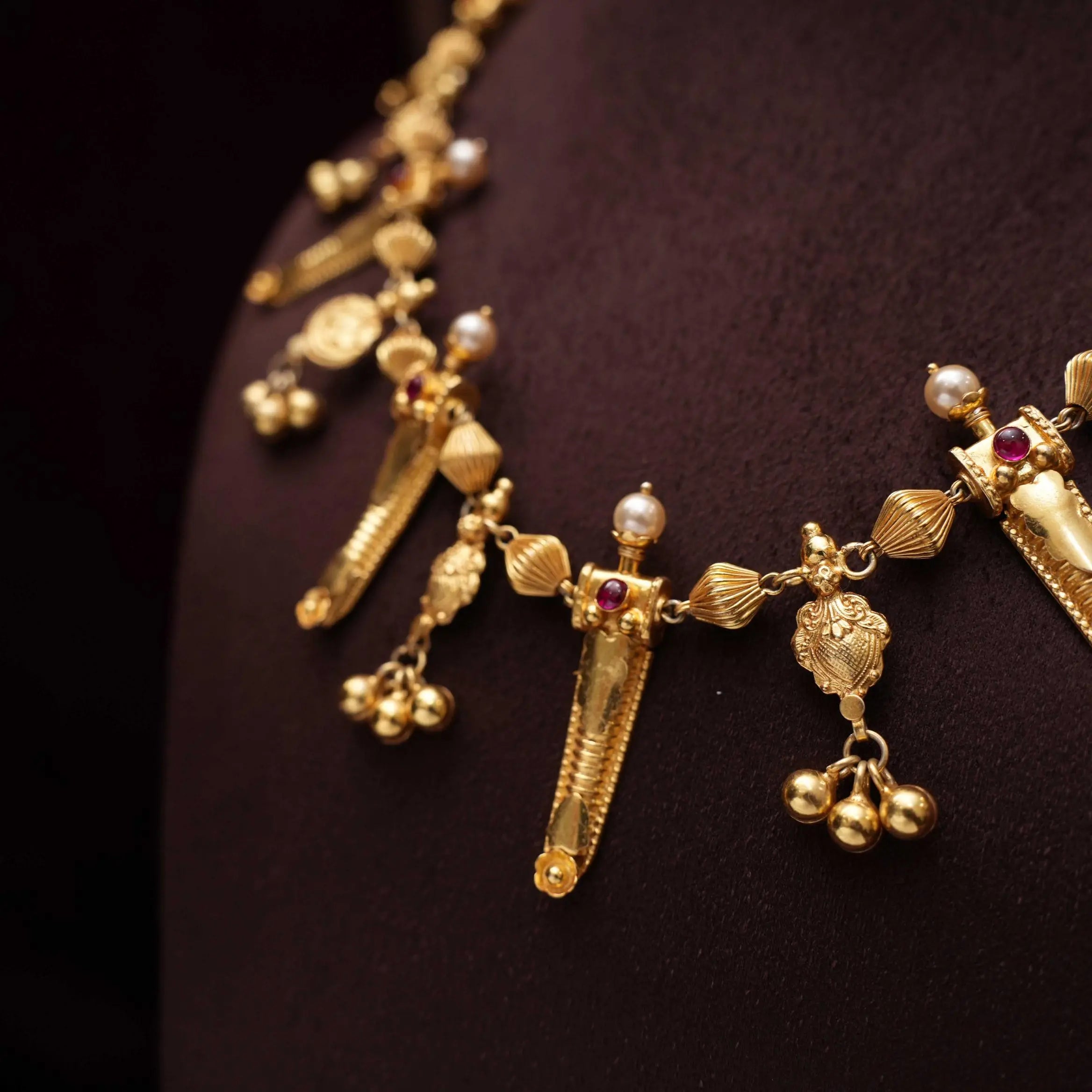 Ganika Silver Necklace