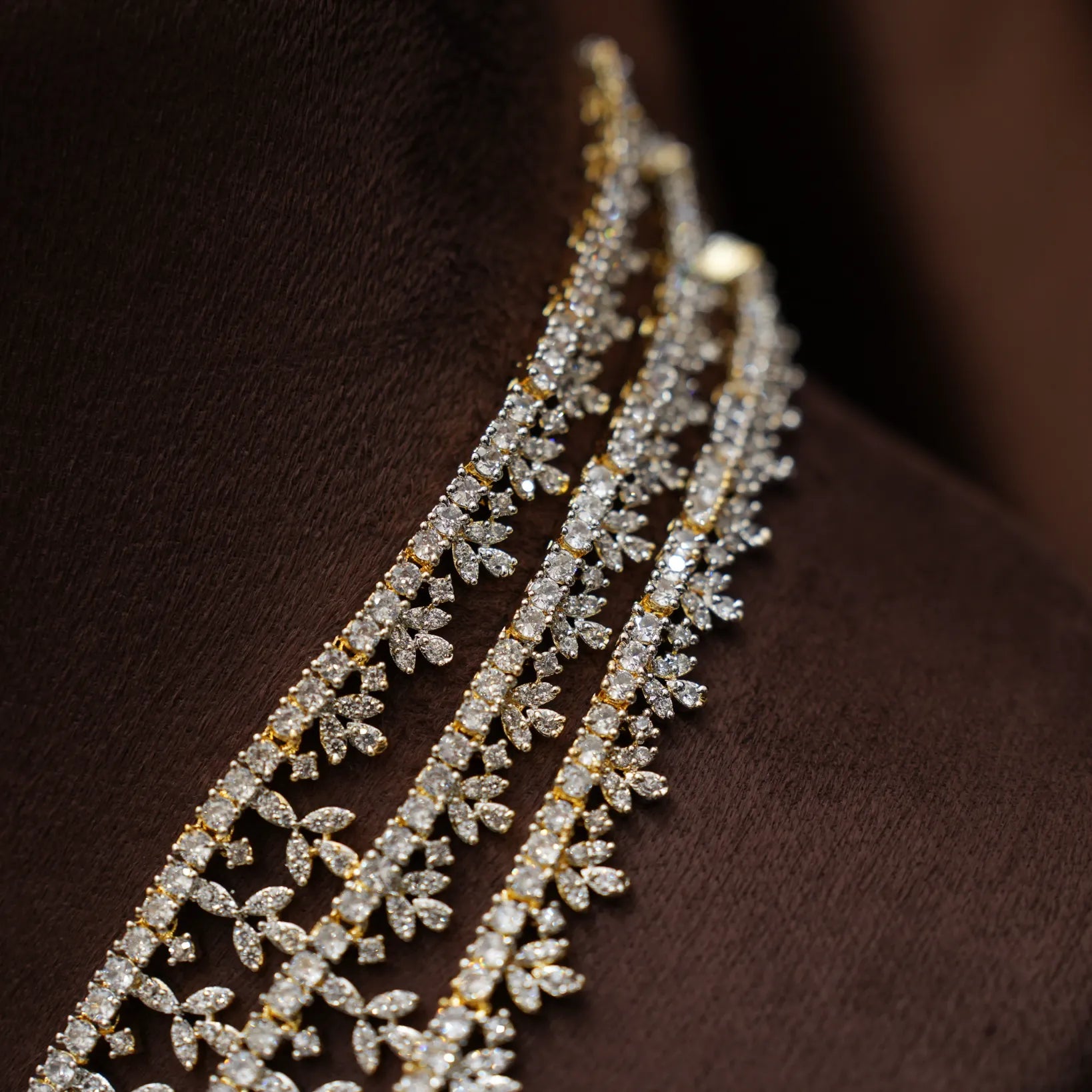 Garati Layered Zircon Necklace