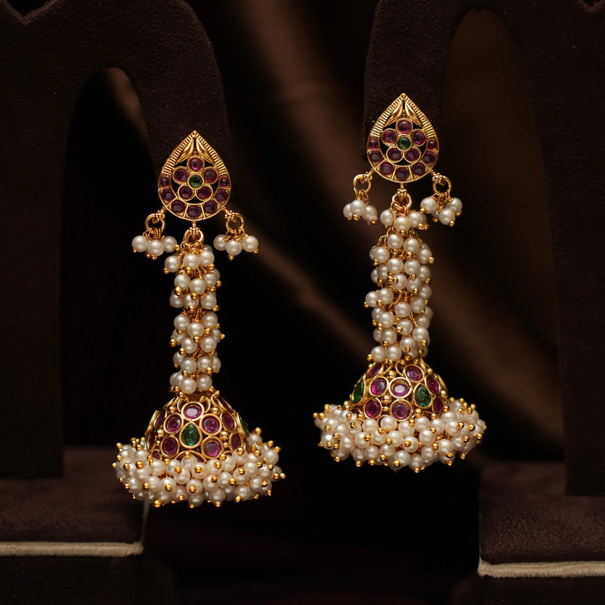 Gauri Antique Jhumka Earrings