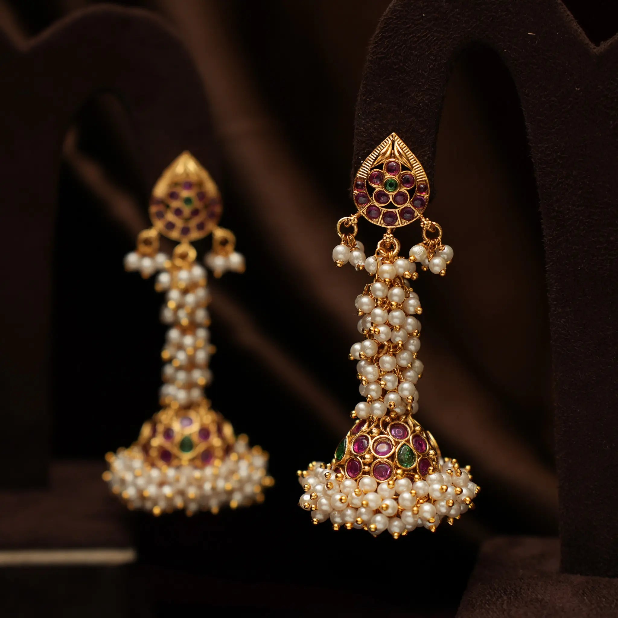 Gauri Antique Jhumka Earrings