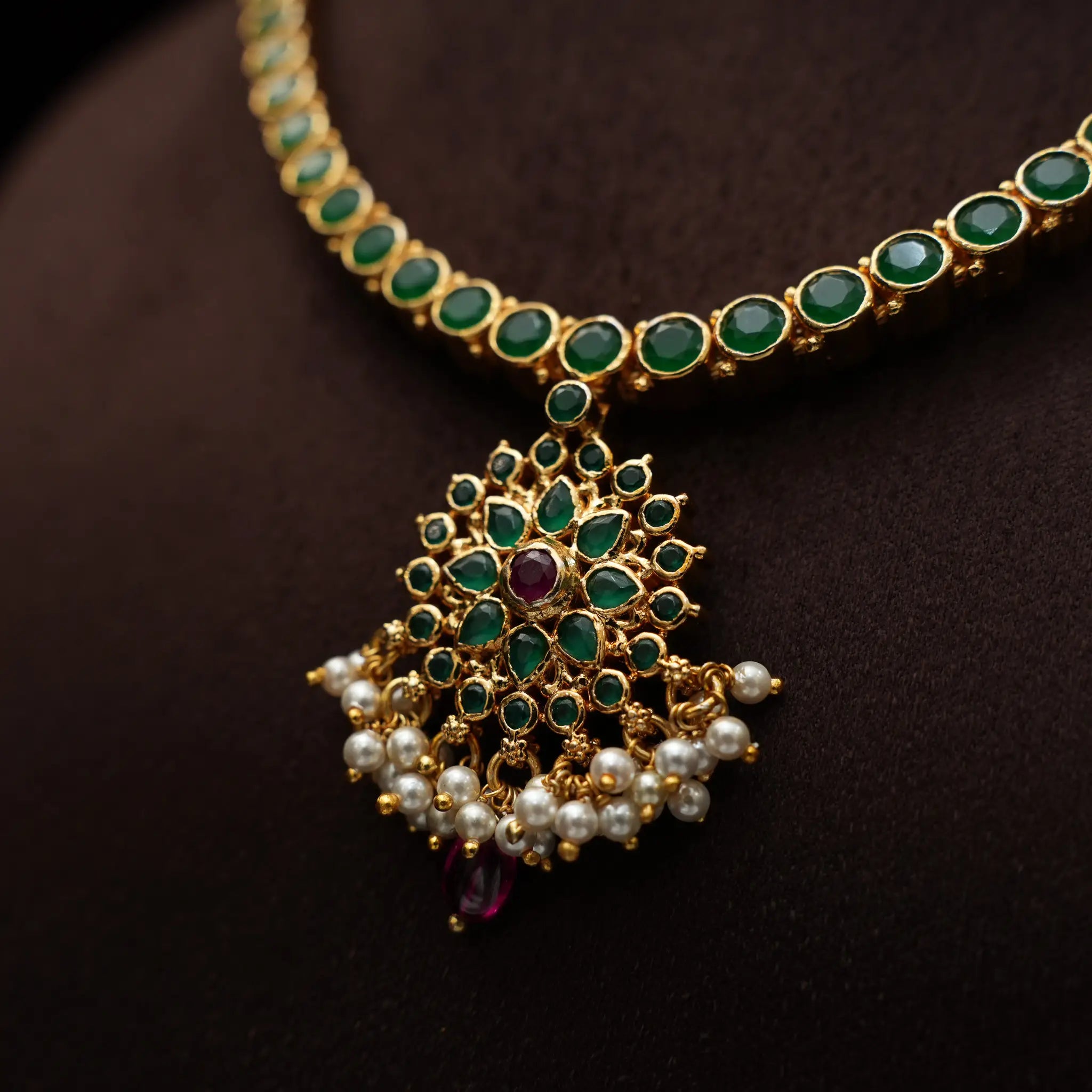 Gautami Silver Reversible Necklace
