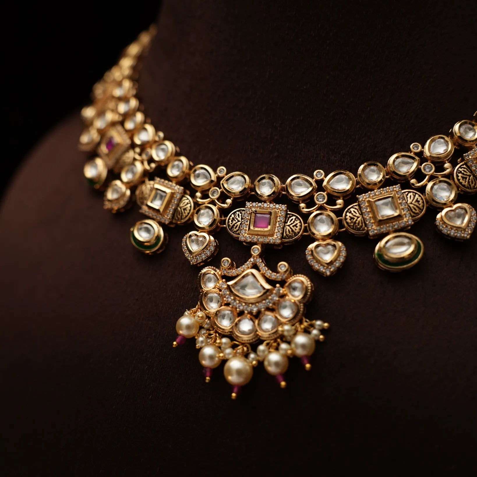 Ghalidah Polki Necklace
