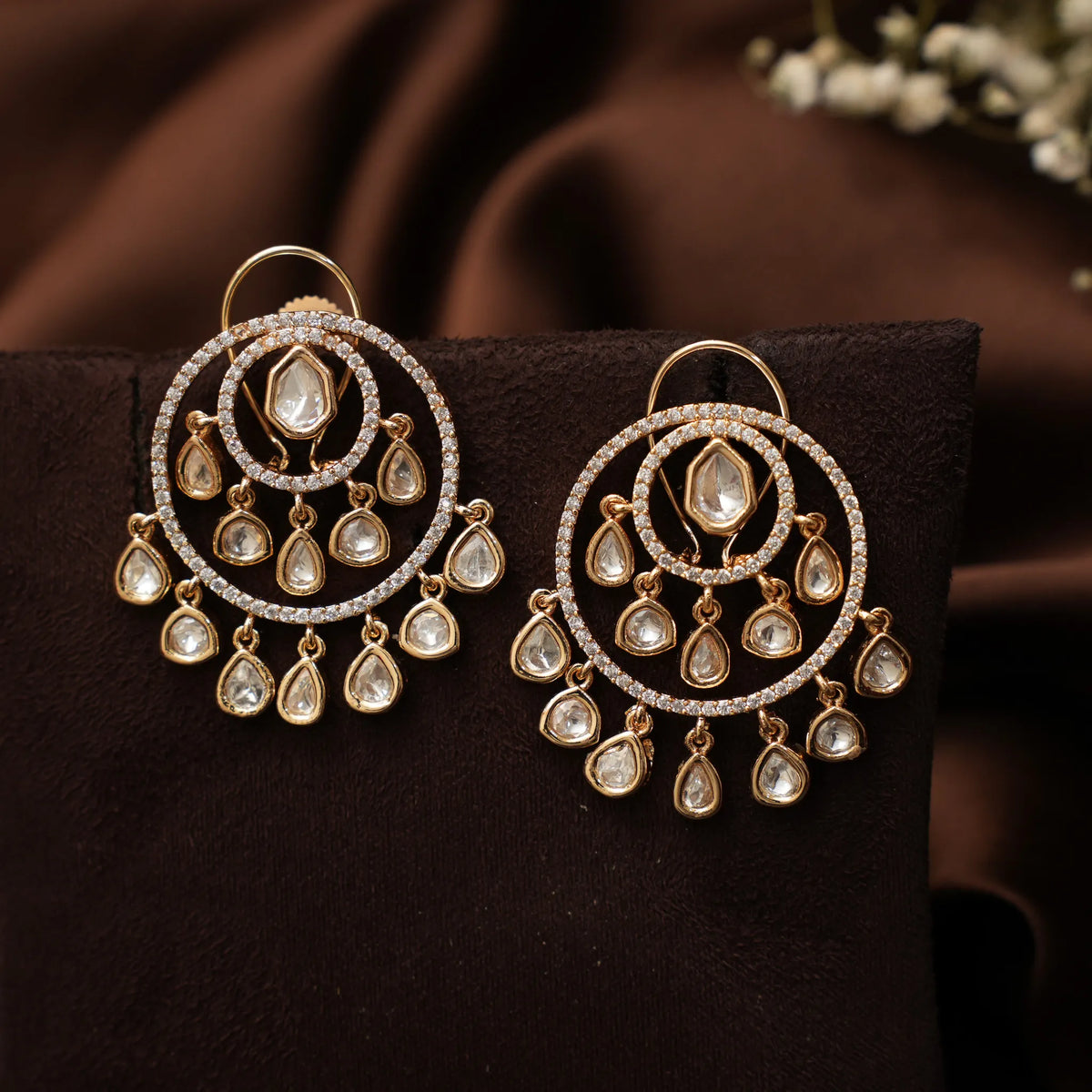 Girisha Chandbali Earrings