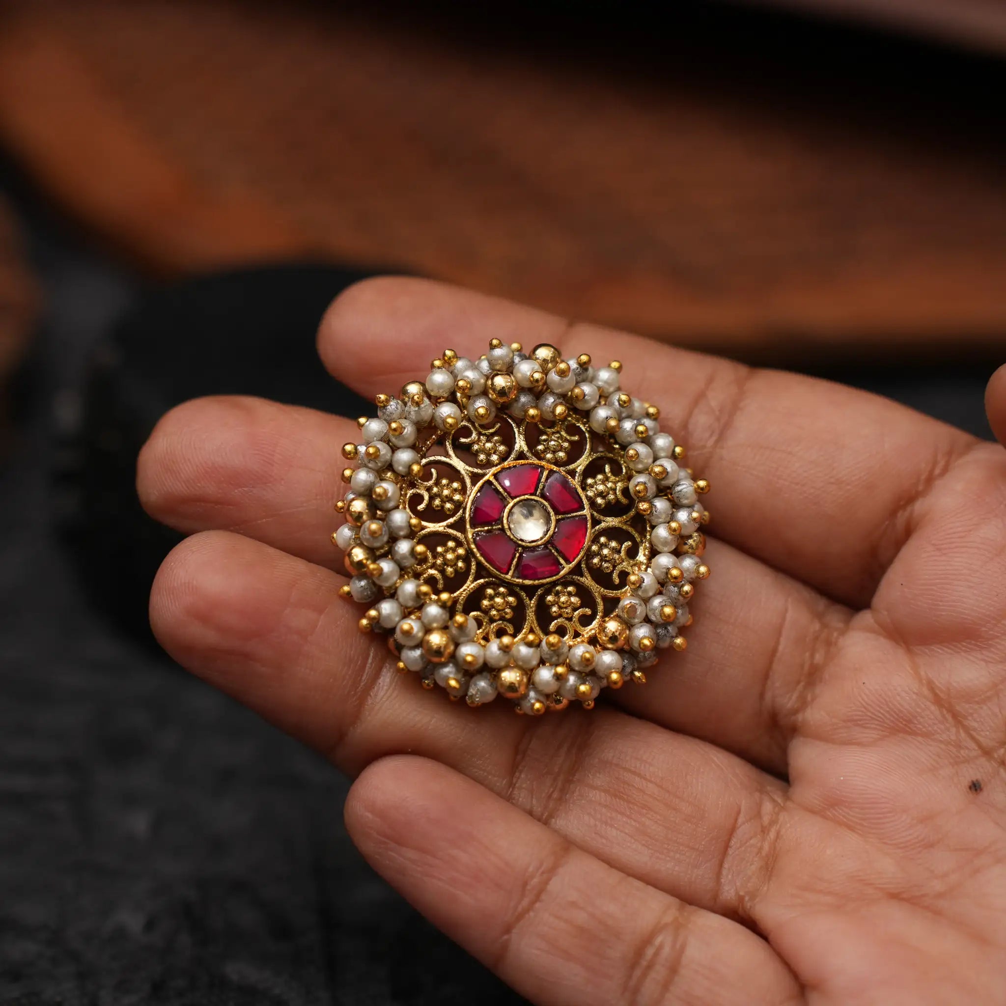 Gracie Polki Ring