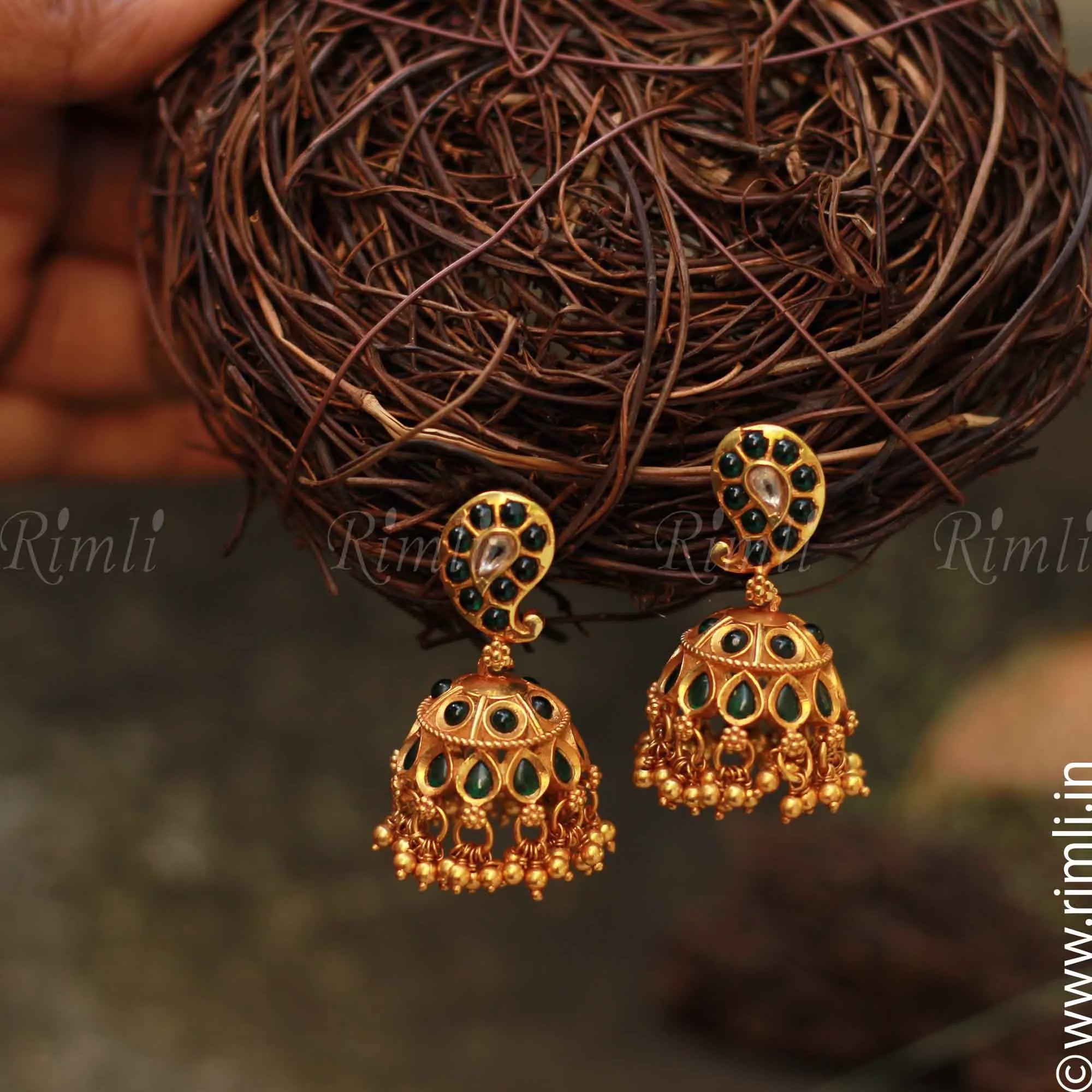 Green Mango Jhumka