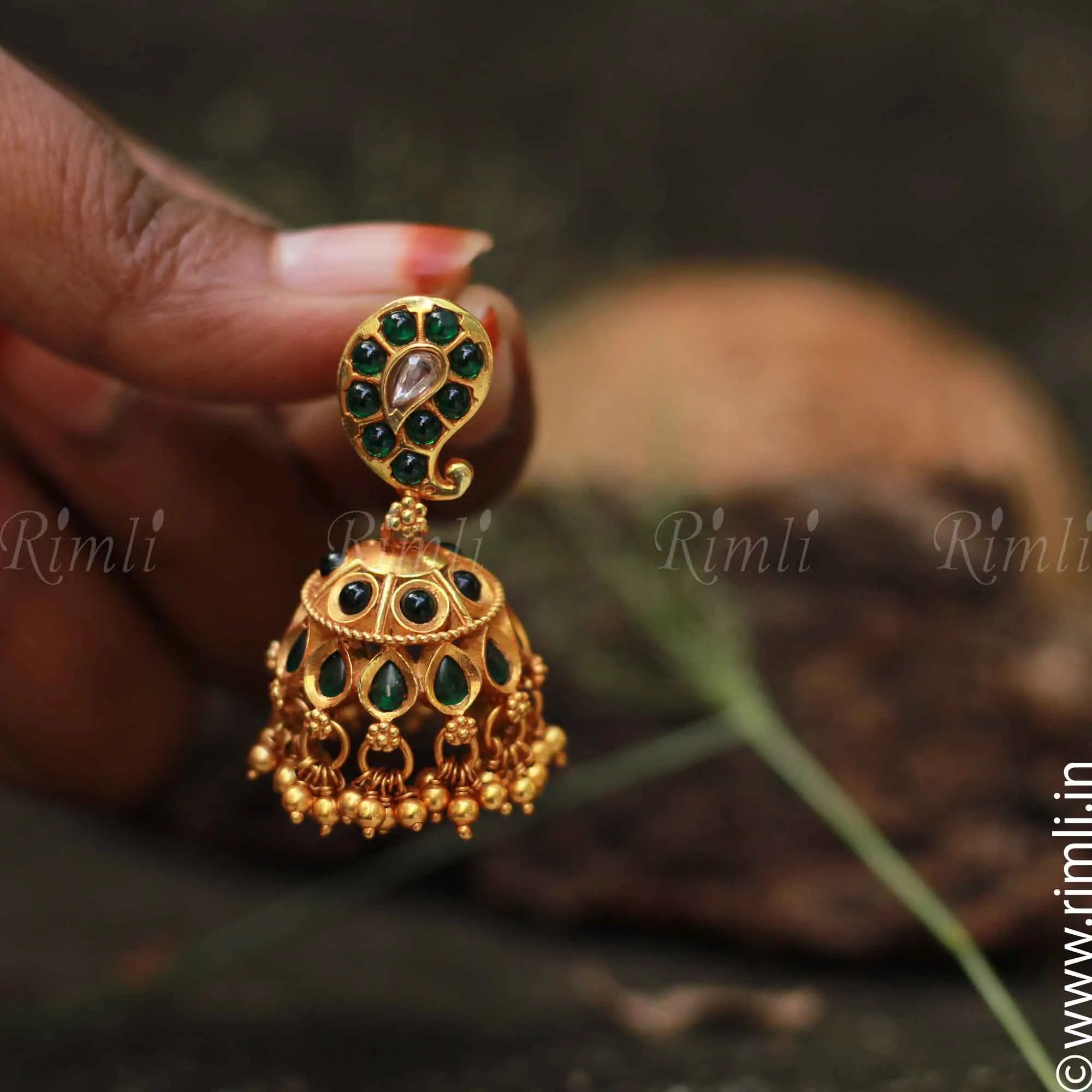 Green Mango Jhumka