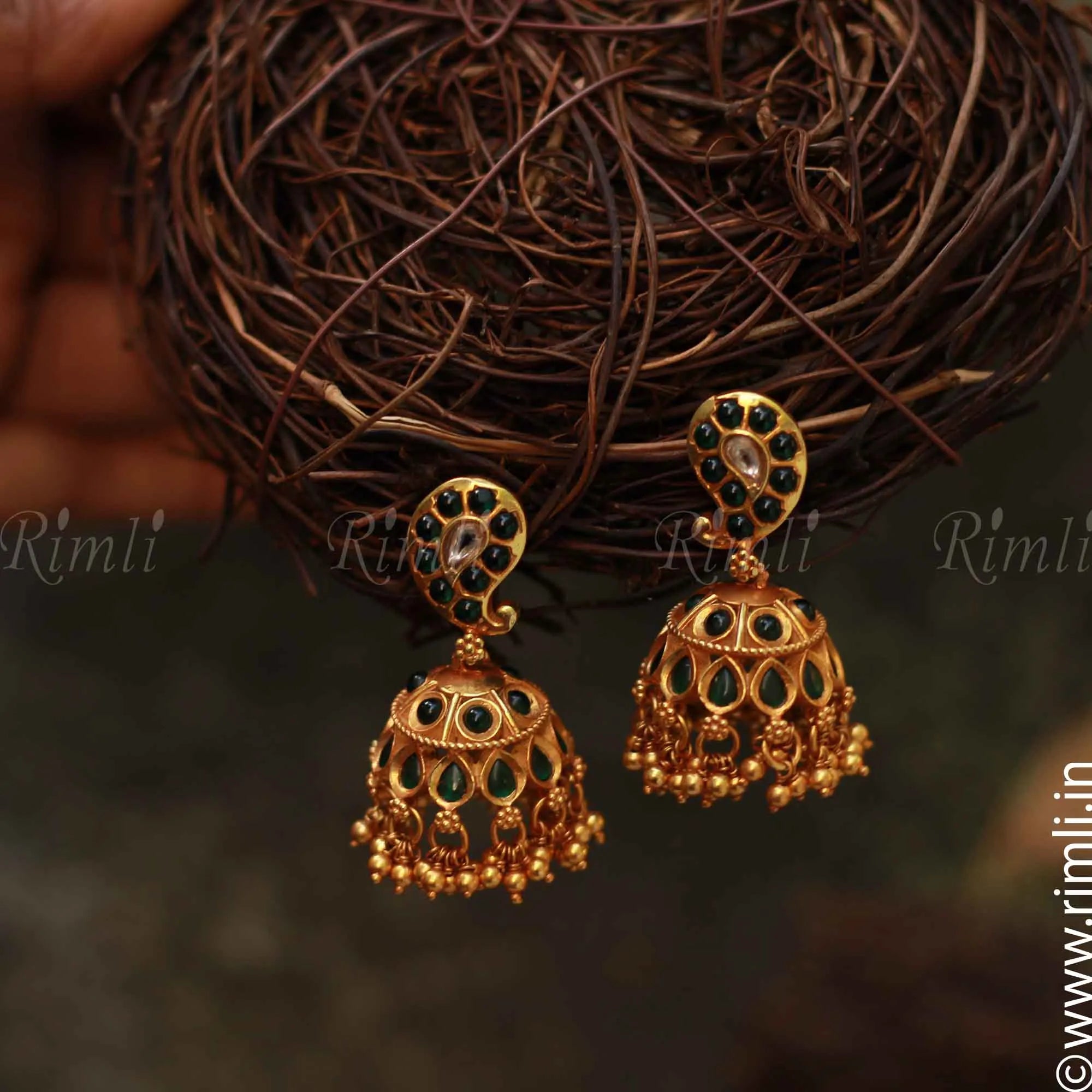 Green Mango Jhumka