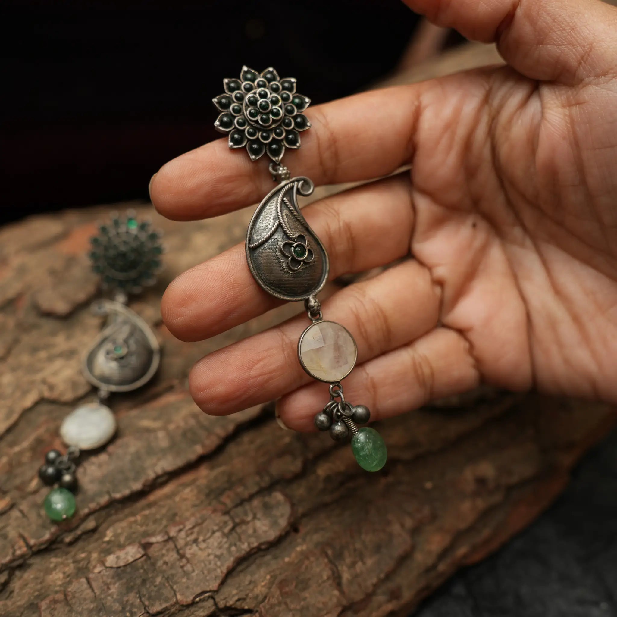 Green Mango Earrings