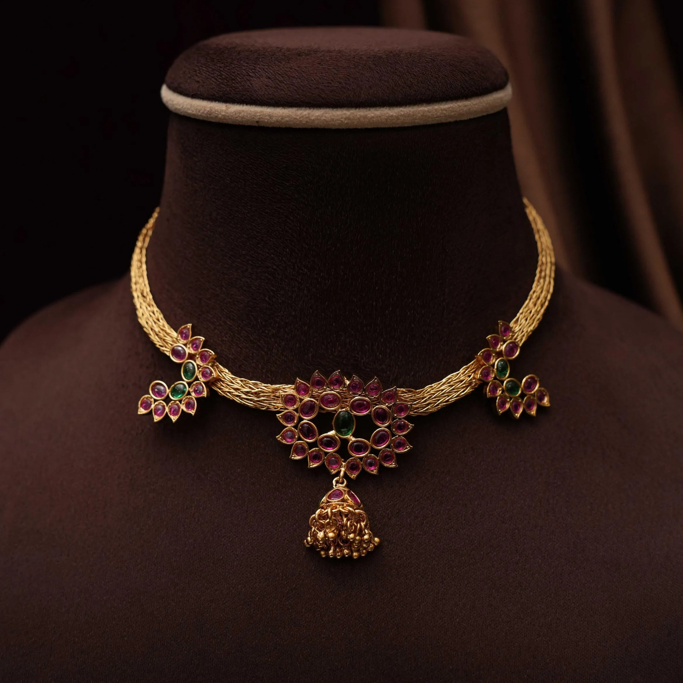 Grishma Antique Hasli Necklace