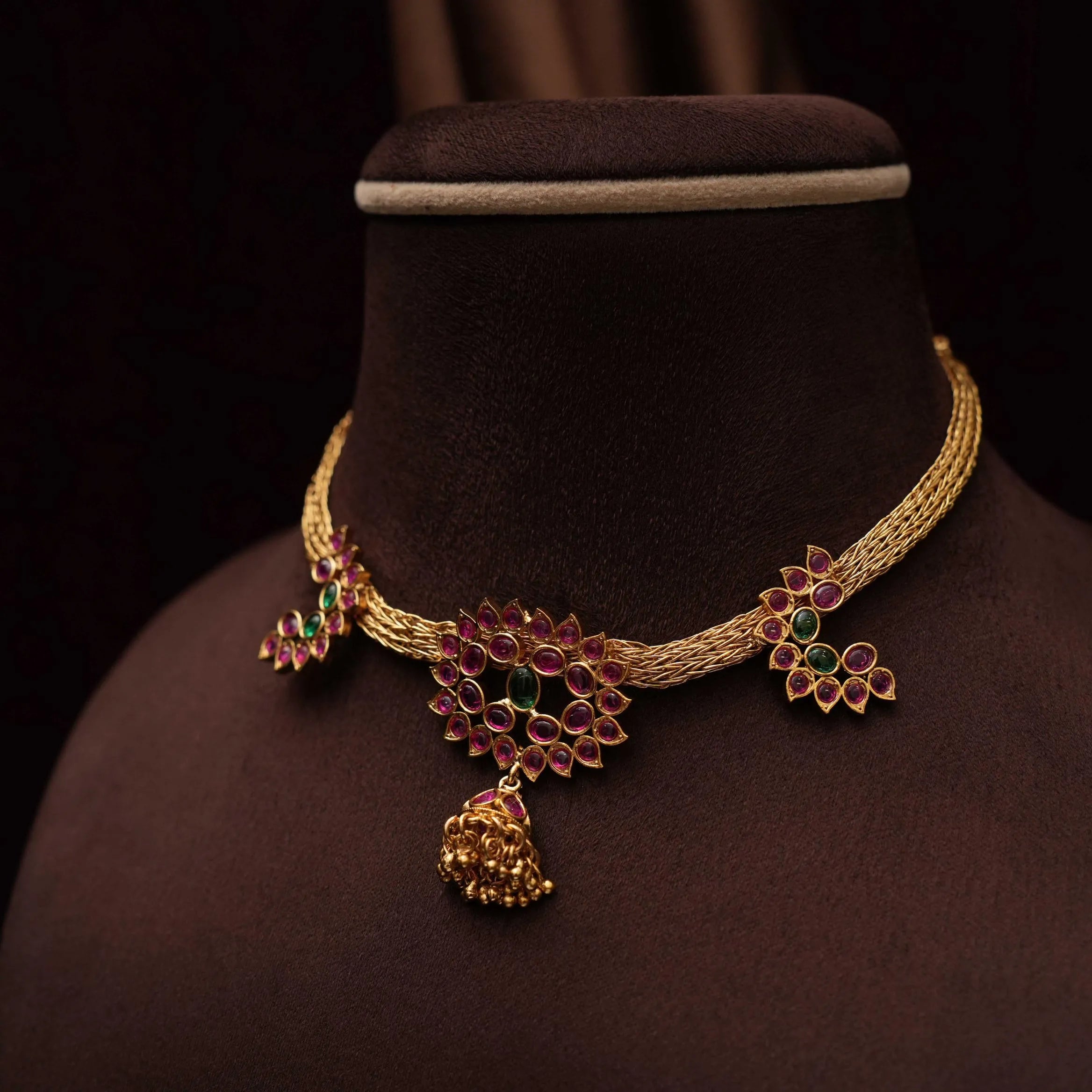 Grishma Antique Hasli Necklace