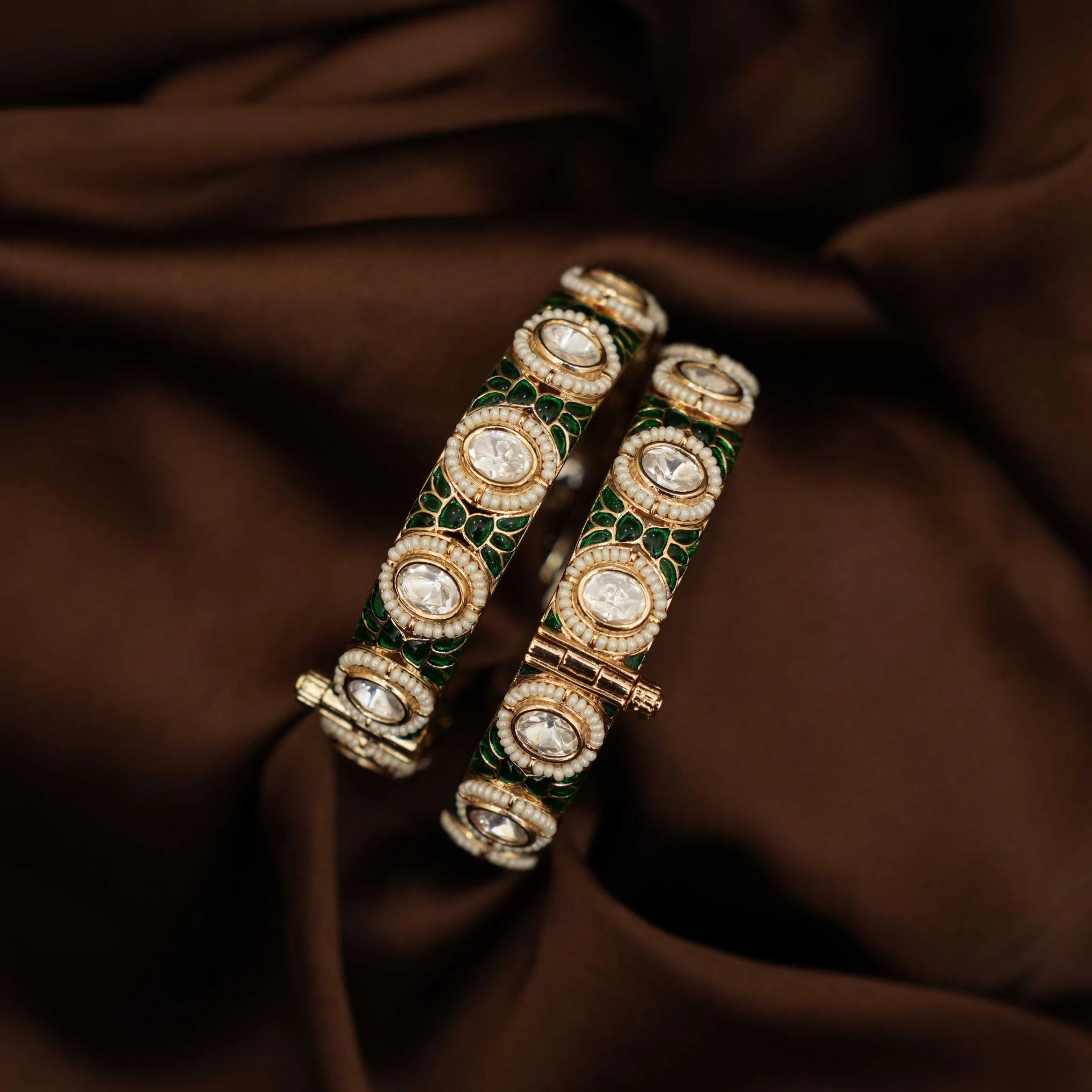 Gurika Polki Bangles