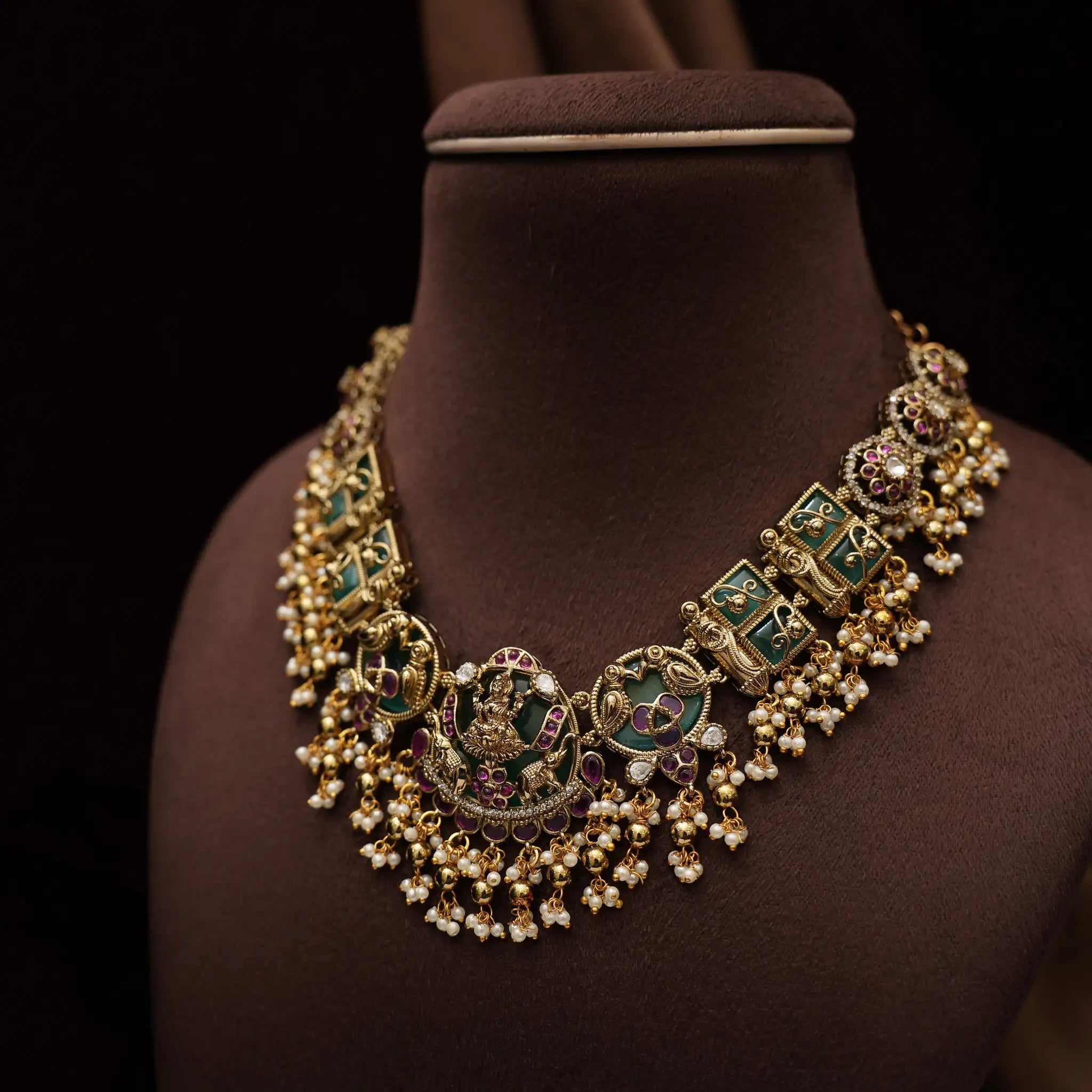 Hamsika Antique Necklace