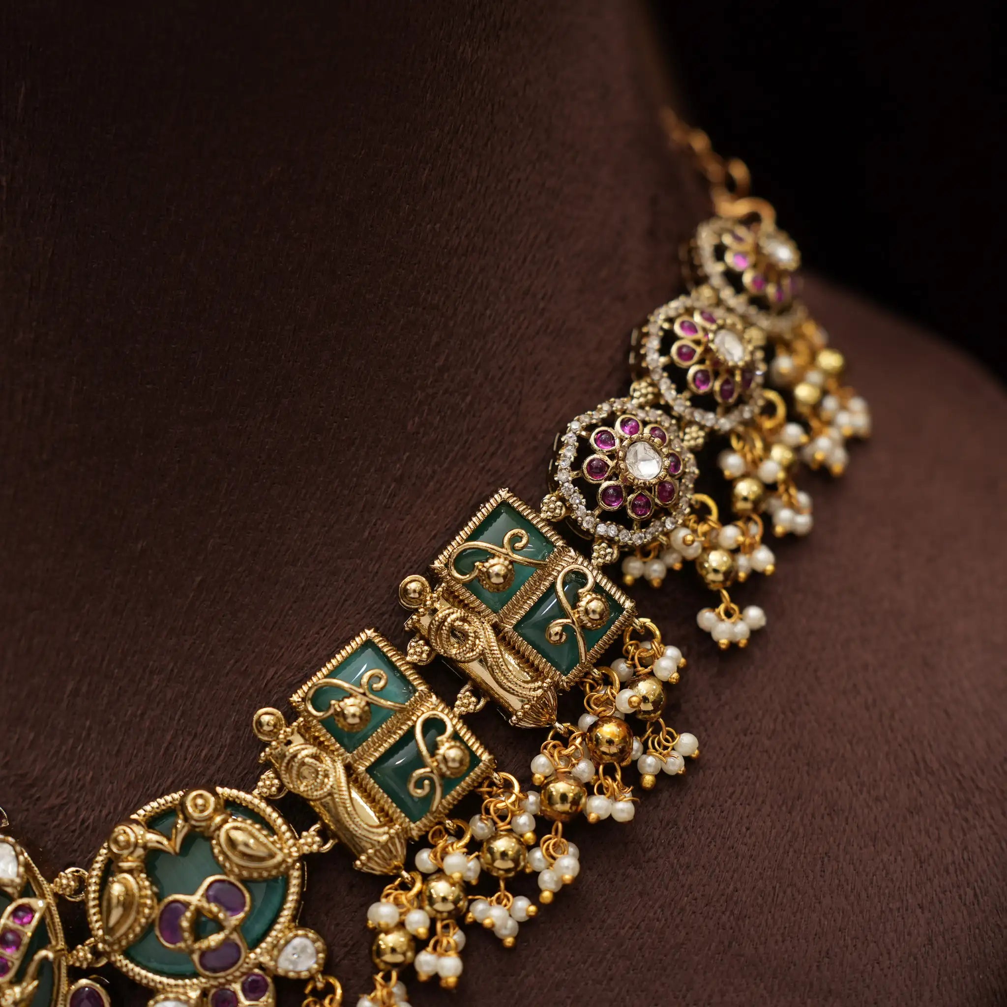 Hamsika Antique Necklace