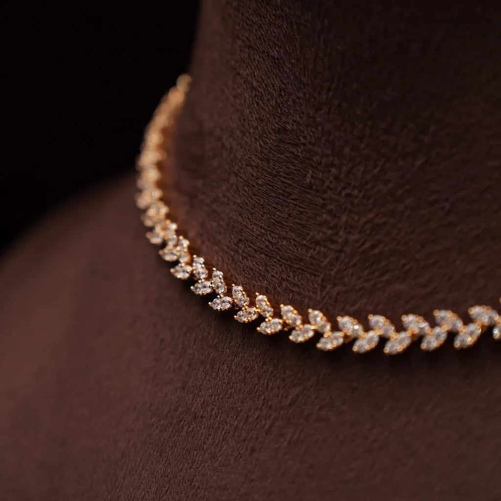 Hamsika Zircon Necklace