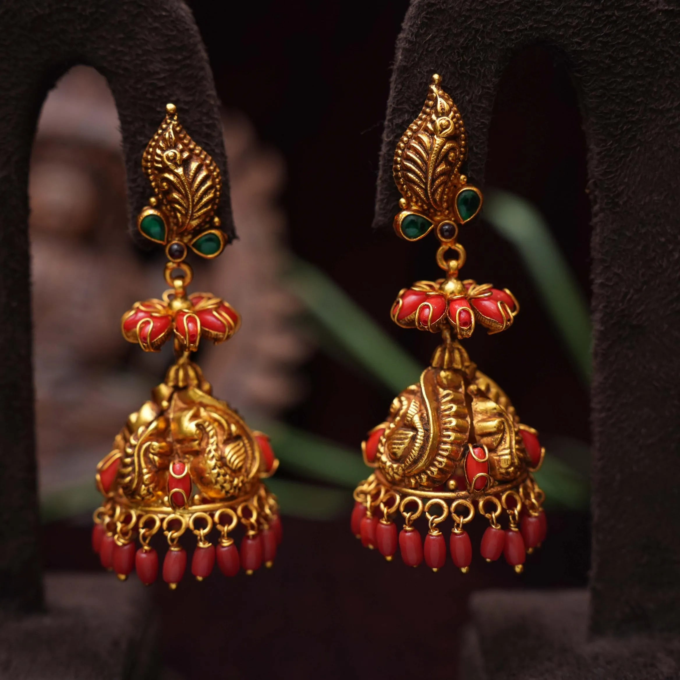 Hardi Silver Jhumka Earrings - Rimli Boutique