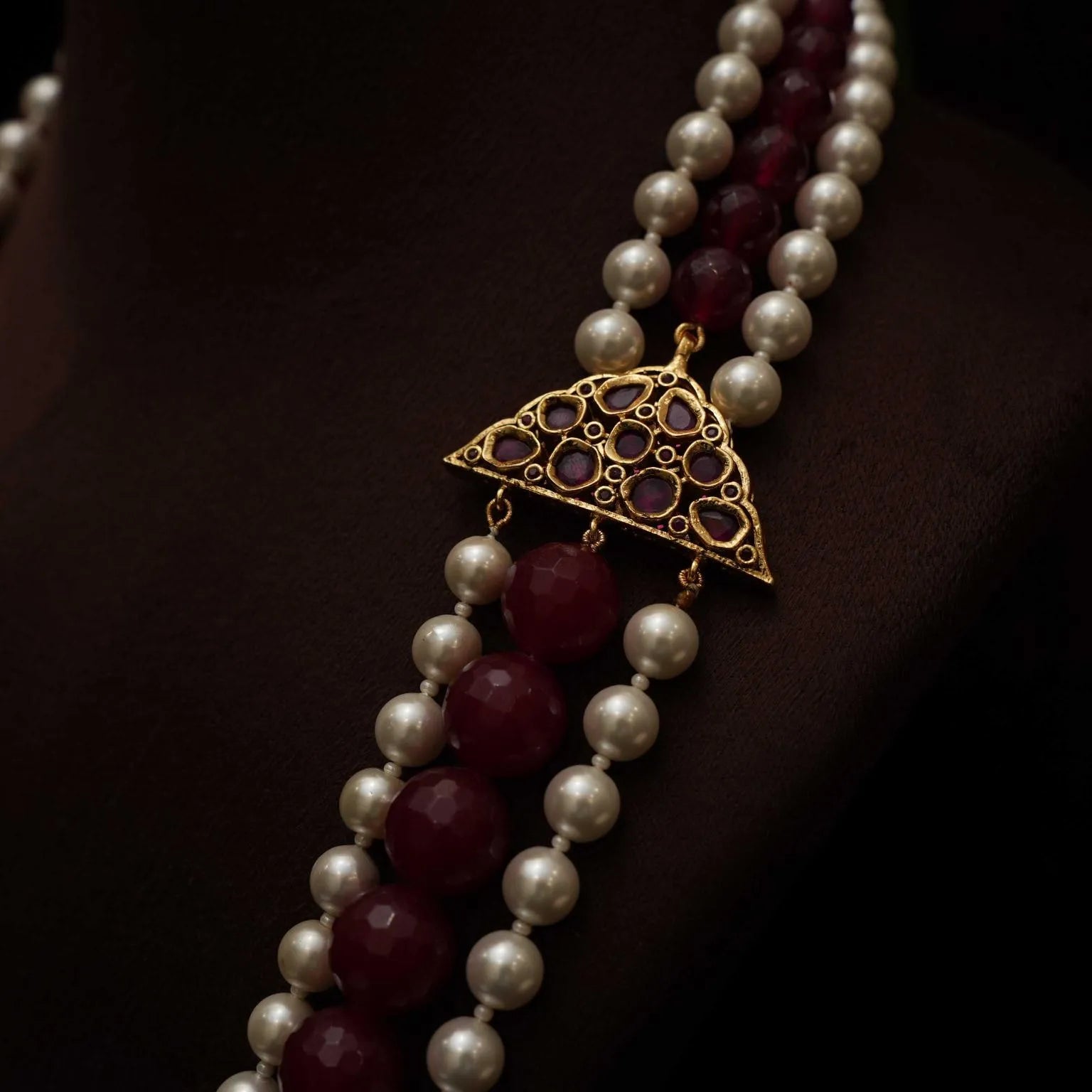 Harshi Pearl Beaded Necklace - Rimli Boutique