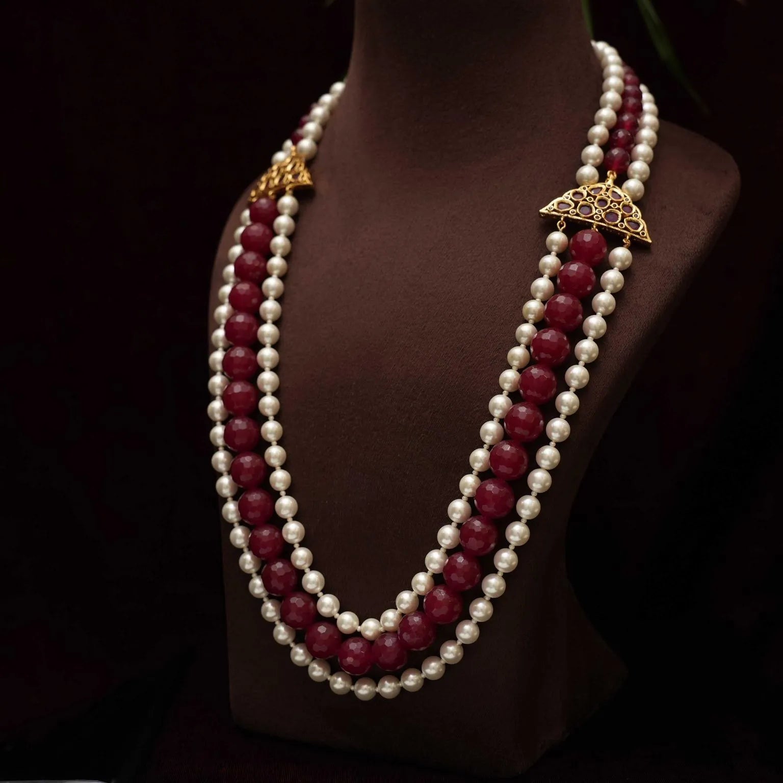 Harshi Pearl Beaded Necklace - Rimli Boutique