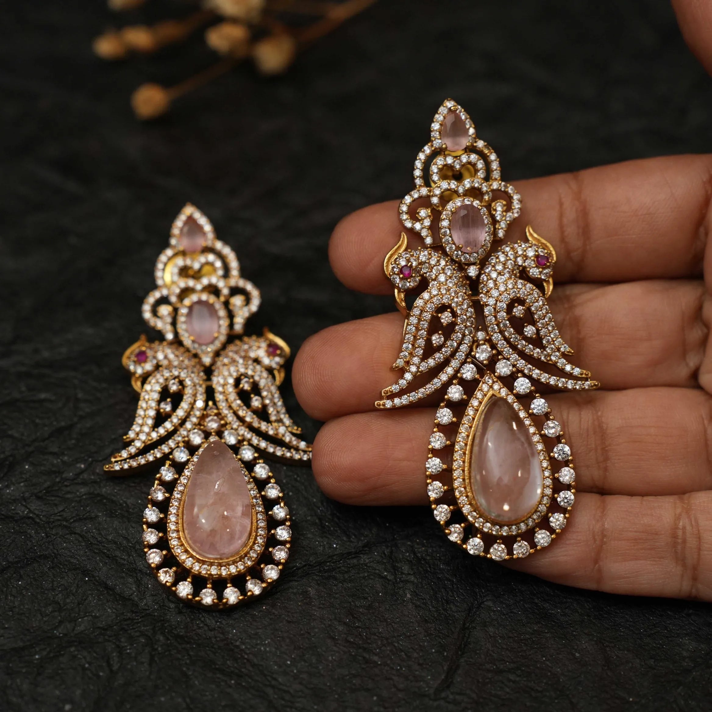 Heenaya Zircon Designer Earrings