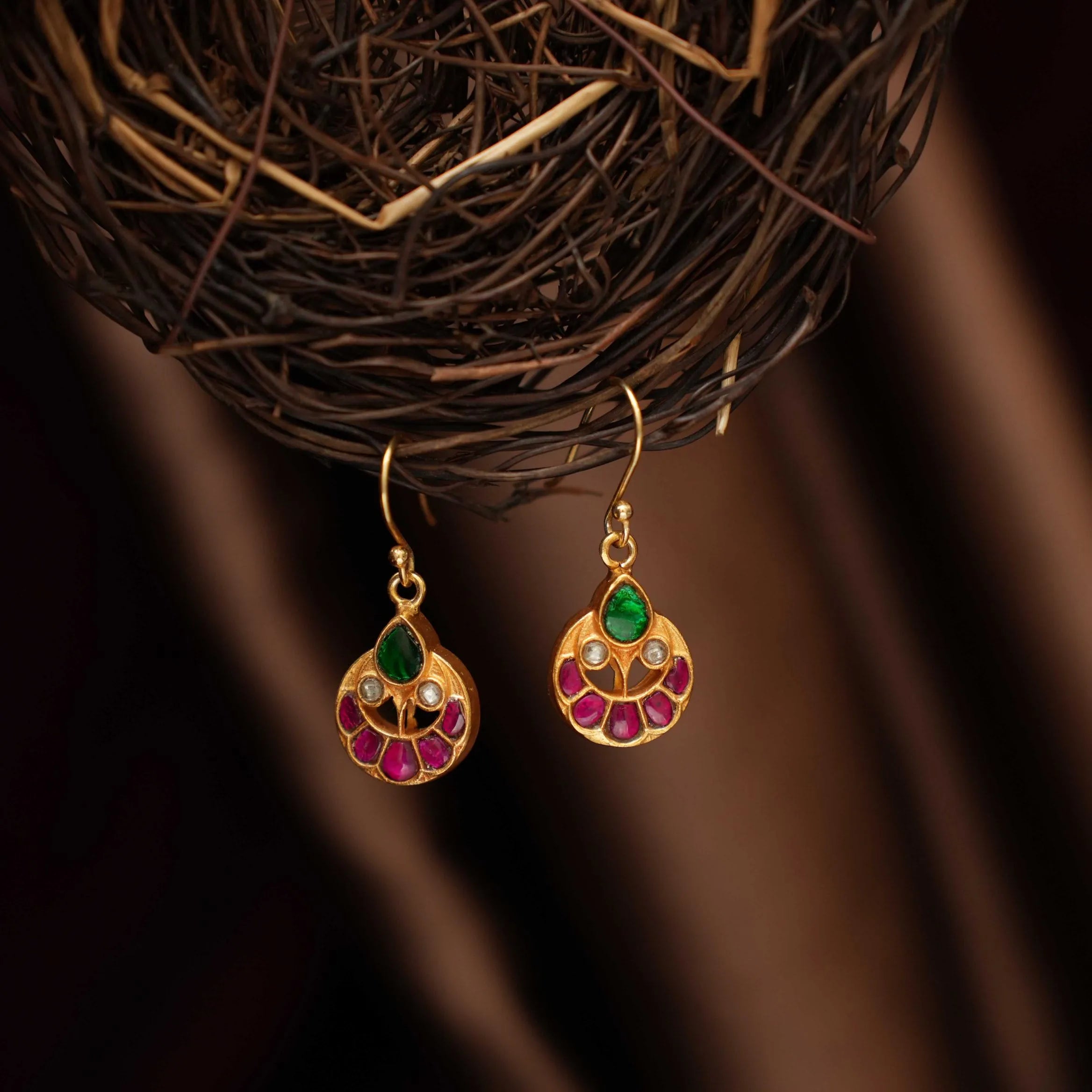 Hemal Silver Hoop Earrings