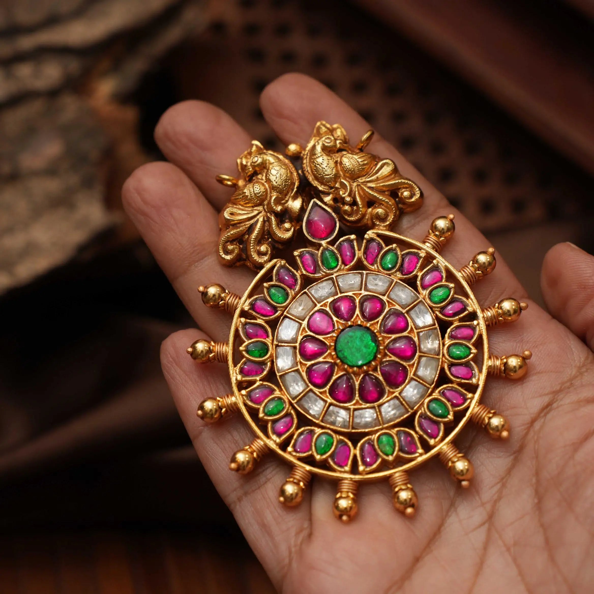 Hemangi Silver Pendant