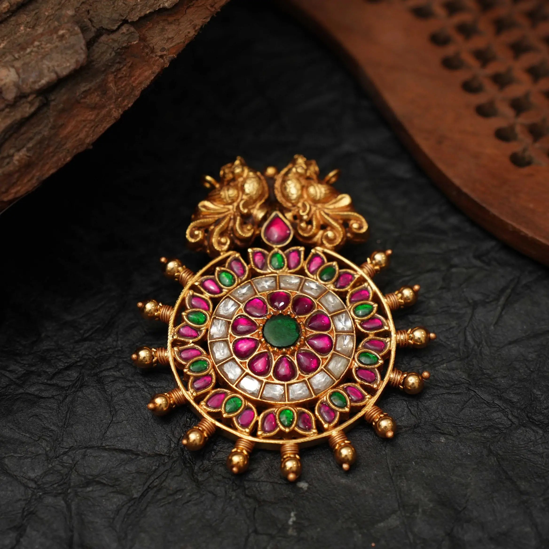 Hemangi Silver Pendant