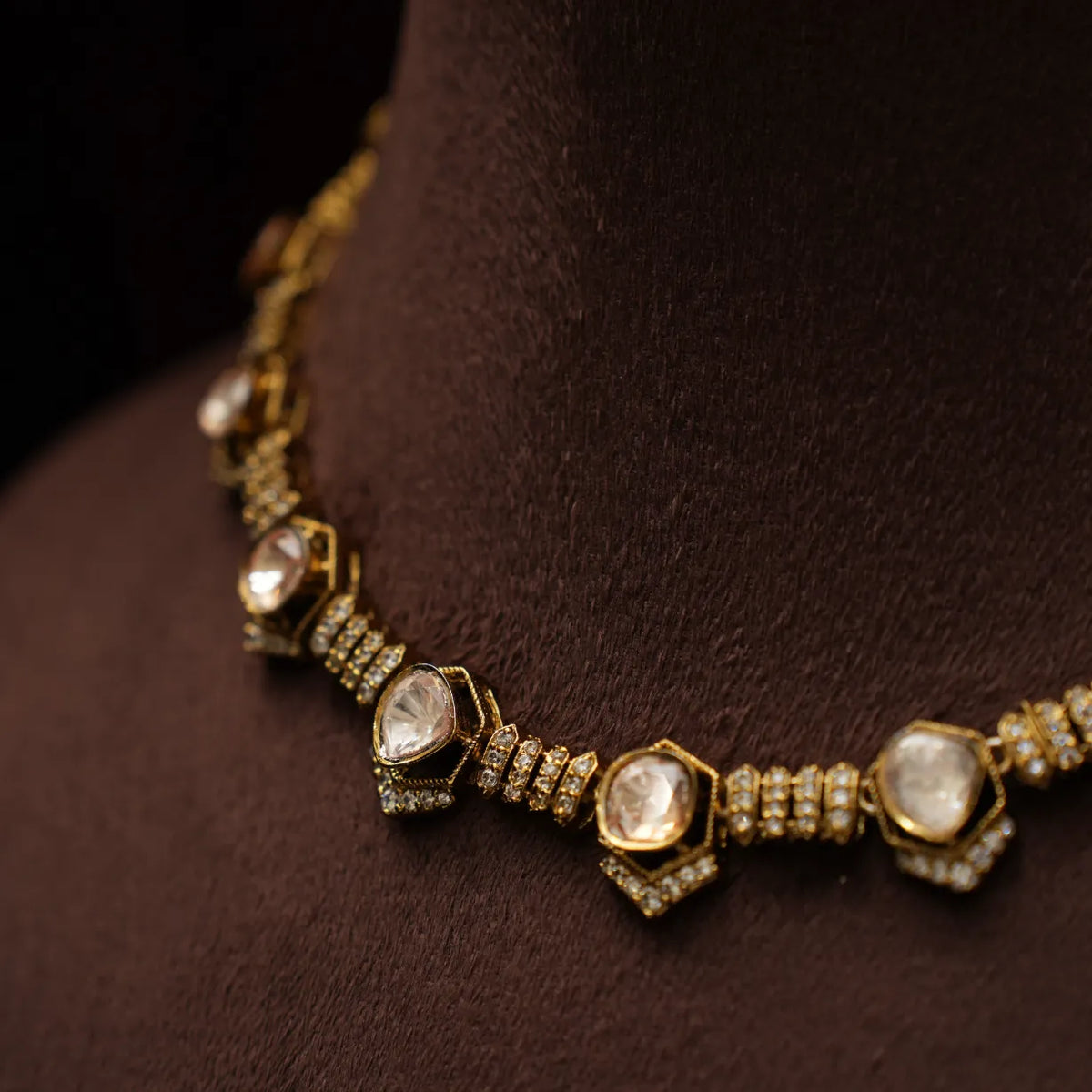 Himari Victorian Kundan Necklace