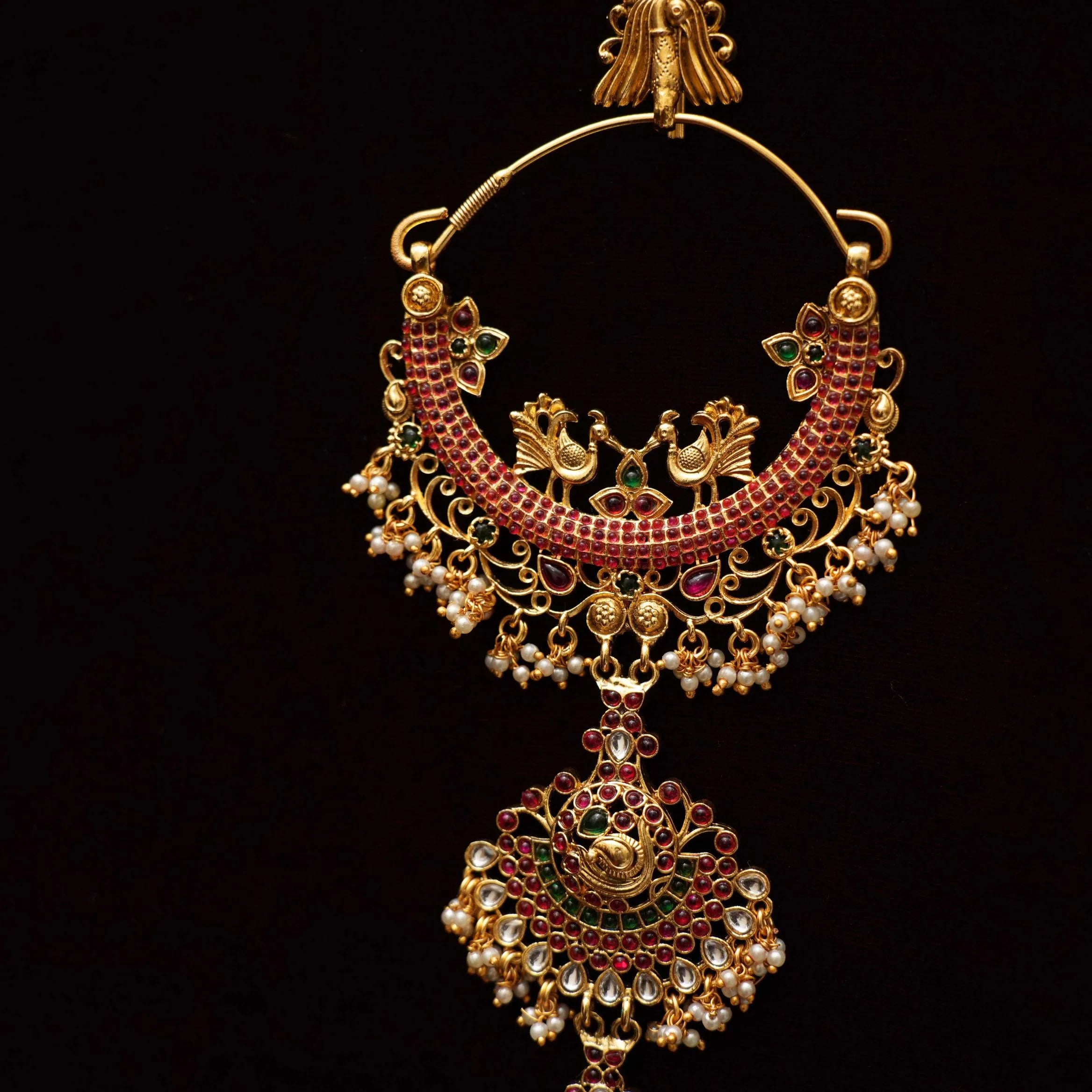 Hiral Antique Jada Billai/ Hair Brooch