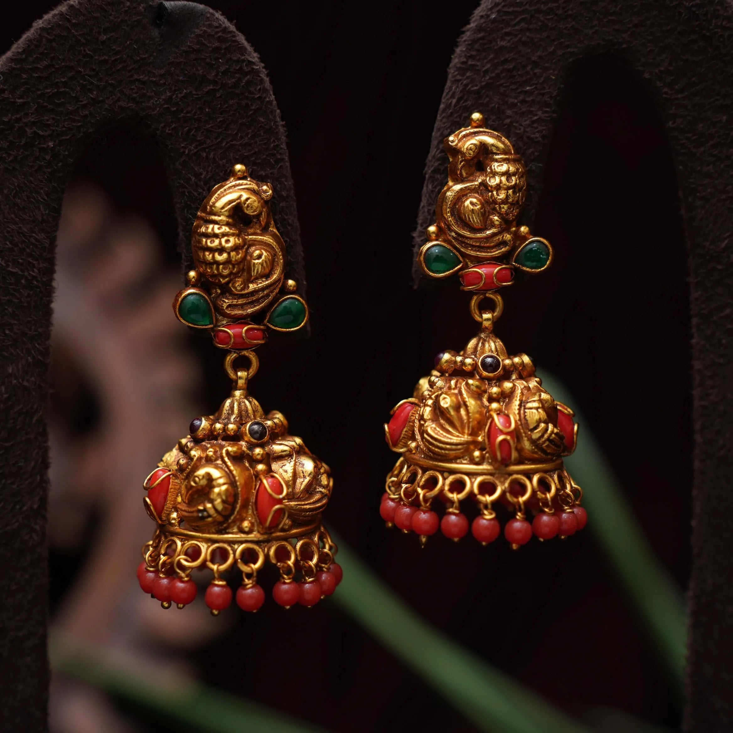 Hiva Silver Jhumka Earrings - Rimli Boutique