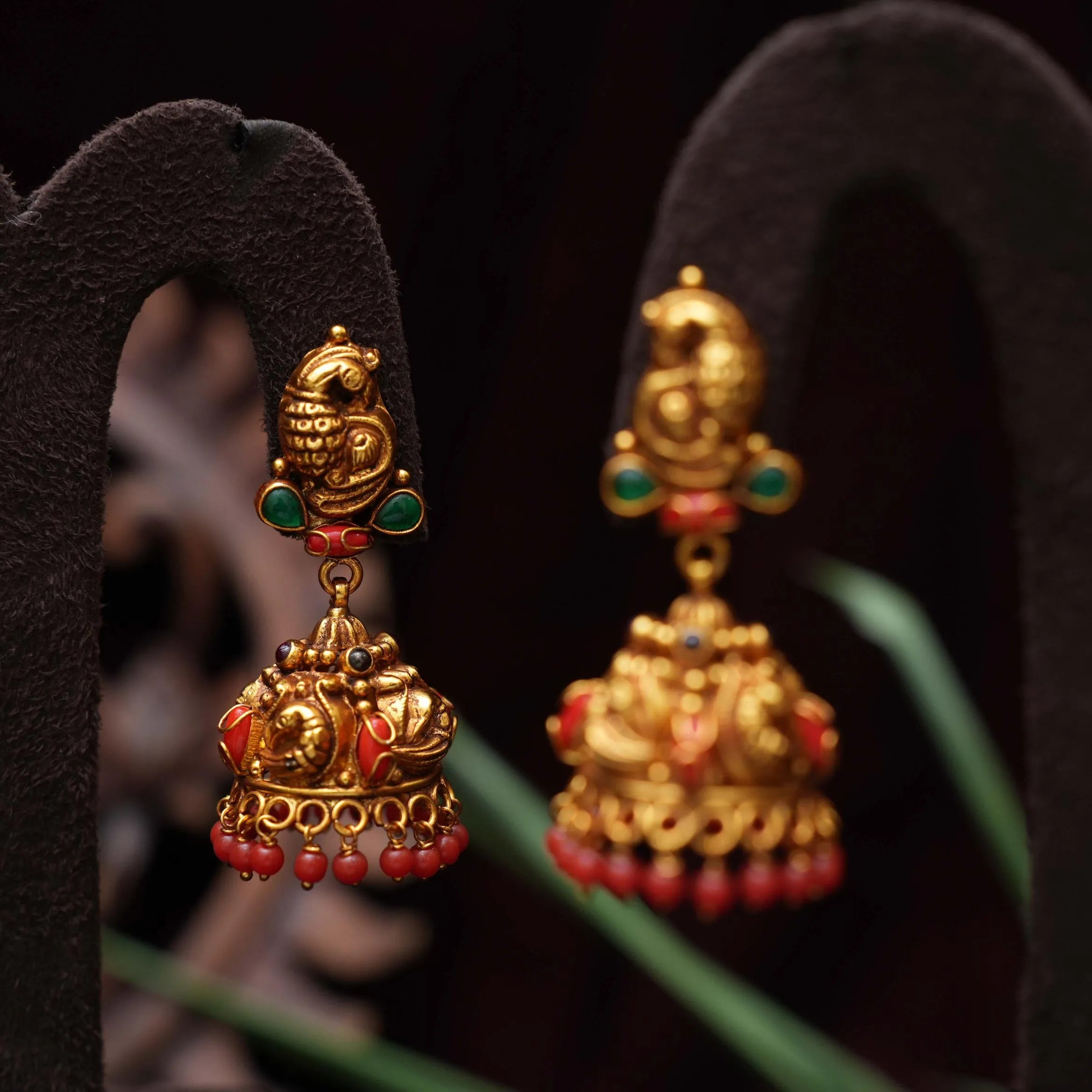 Hiva Silver Jhumka Earrings - Rimli Boutique