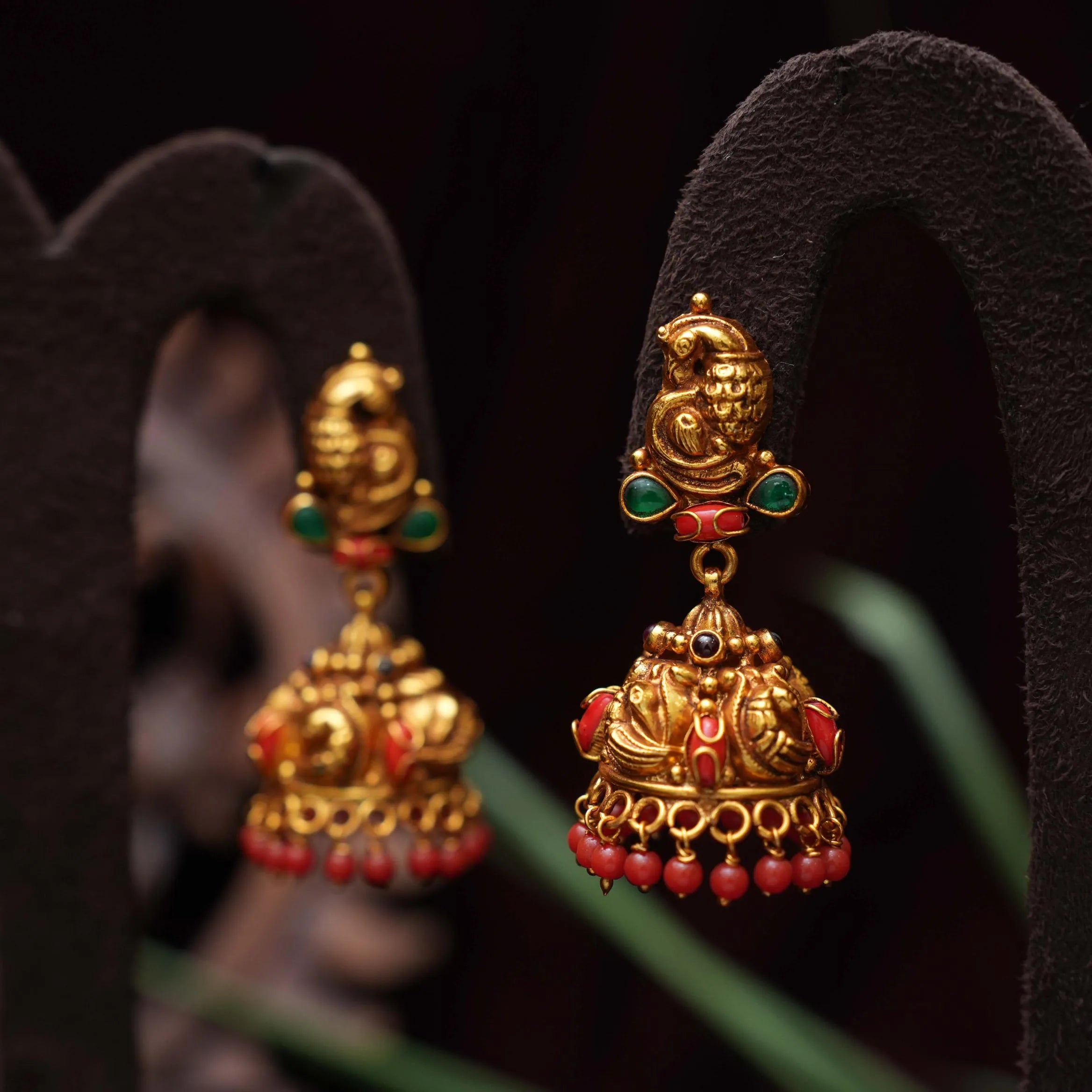 Hiva Silver Jhumka Earrings - Rimli Boutique