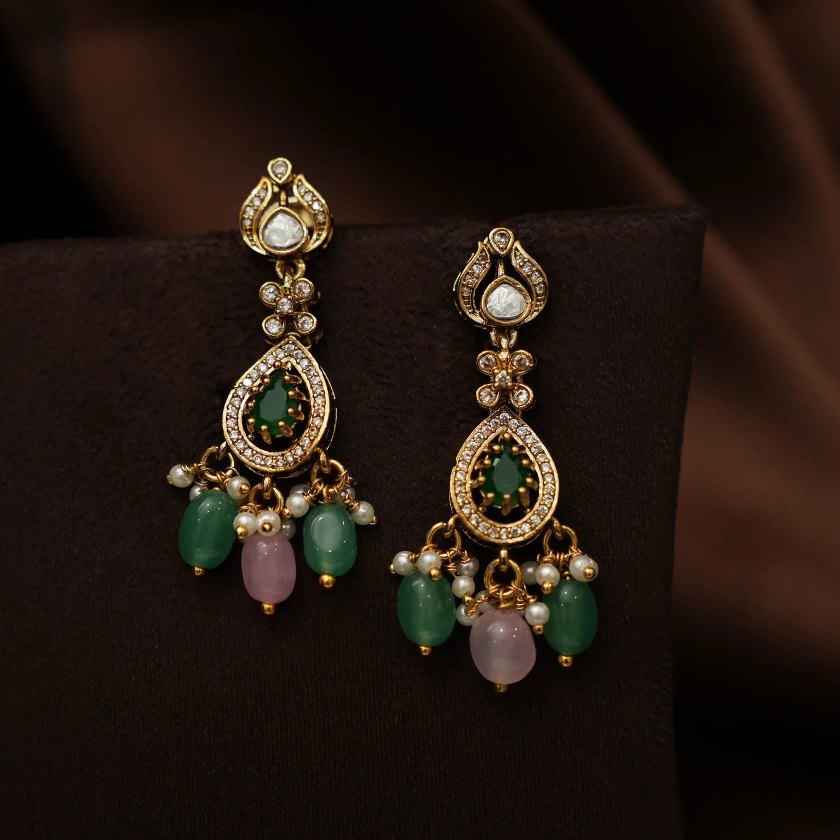 Hridayesh Victorian Polki Necklace