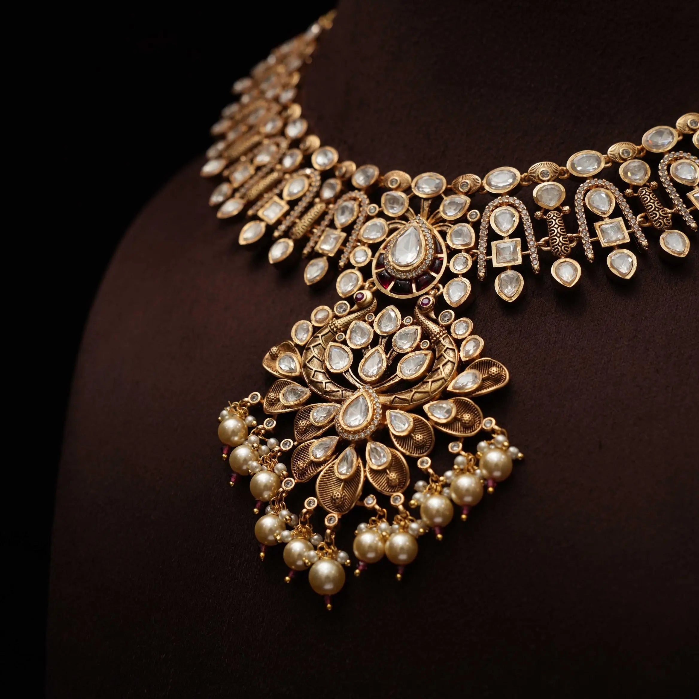Hruhani Kundan Necklace