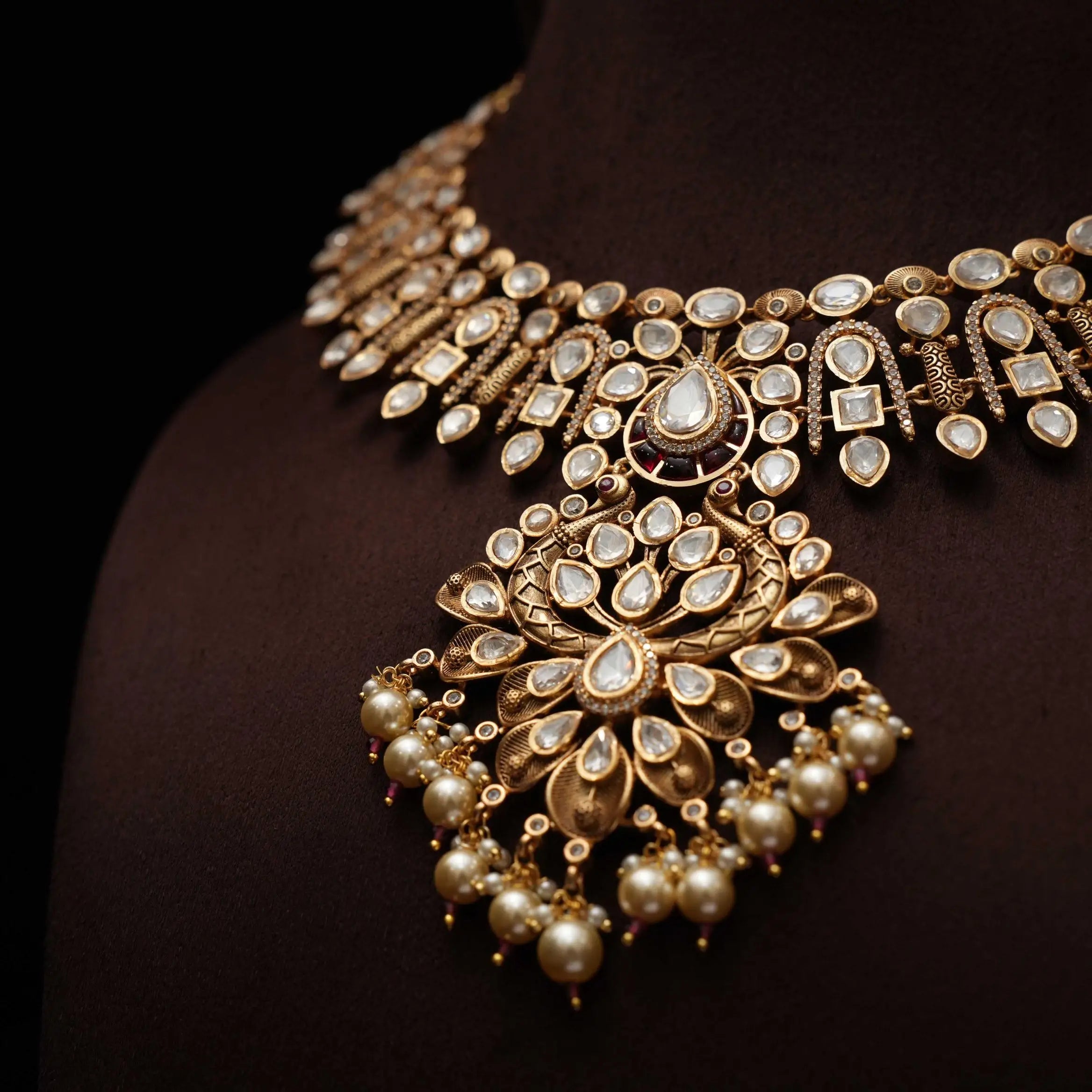 Hruhani Kundan Necklace
