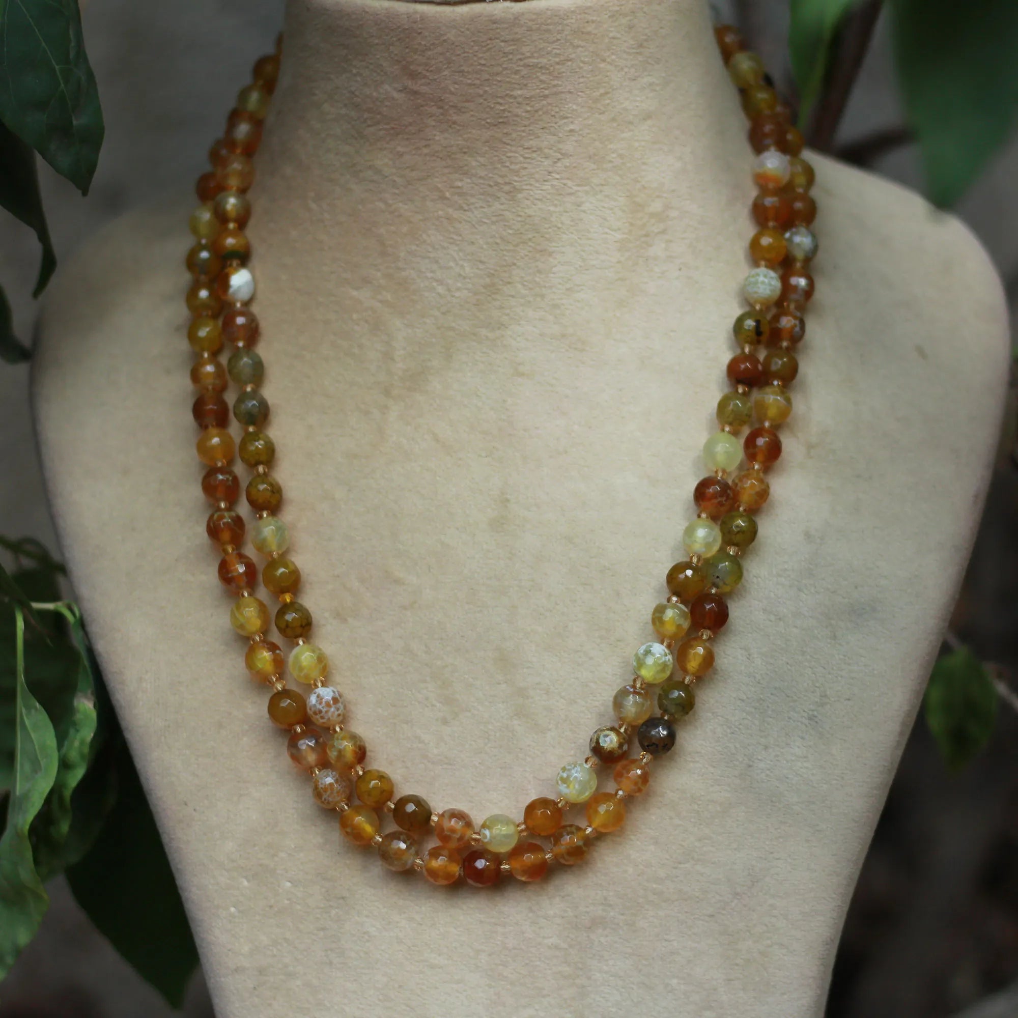 Earthy Brown Necklace Set - Rimli Boutique