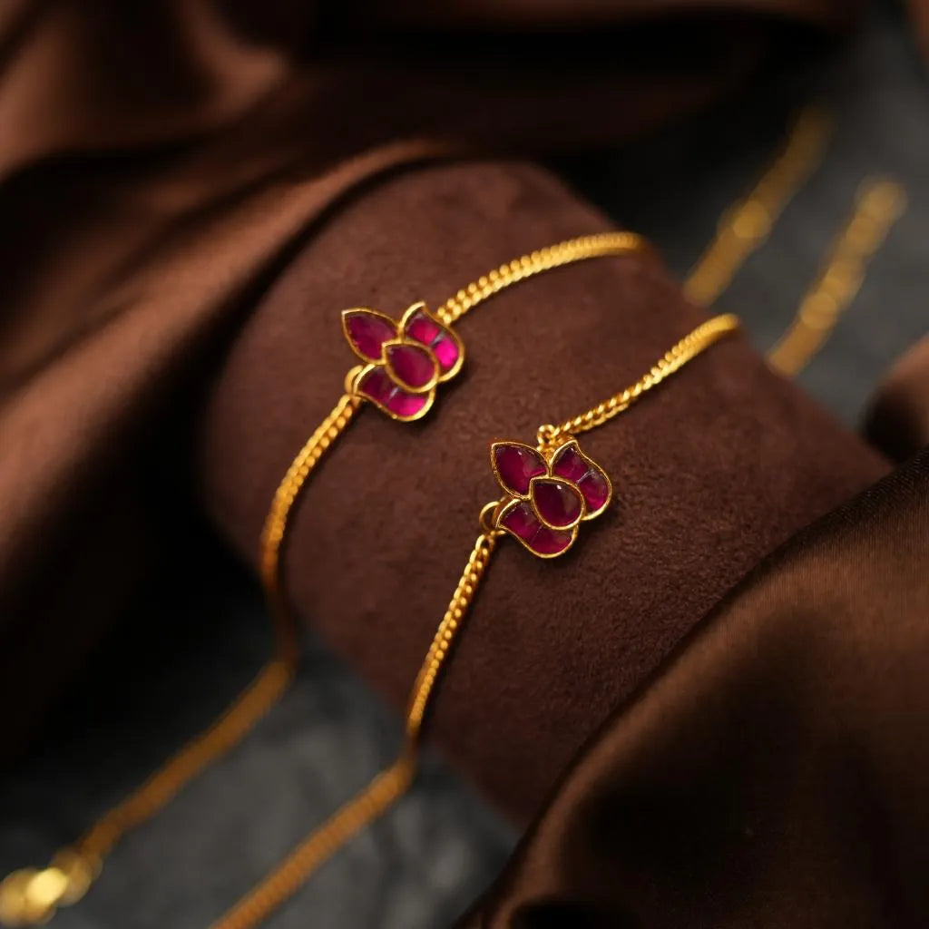 Ilakiya Silver Anklets