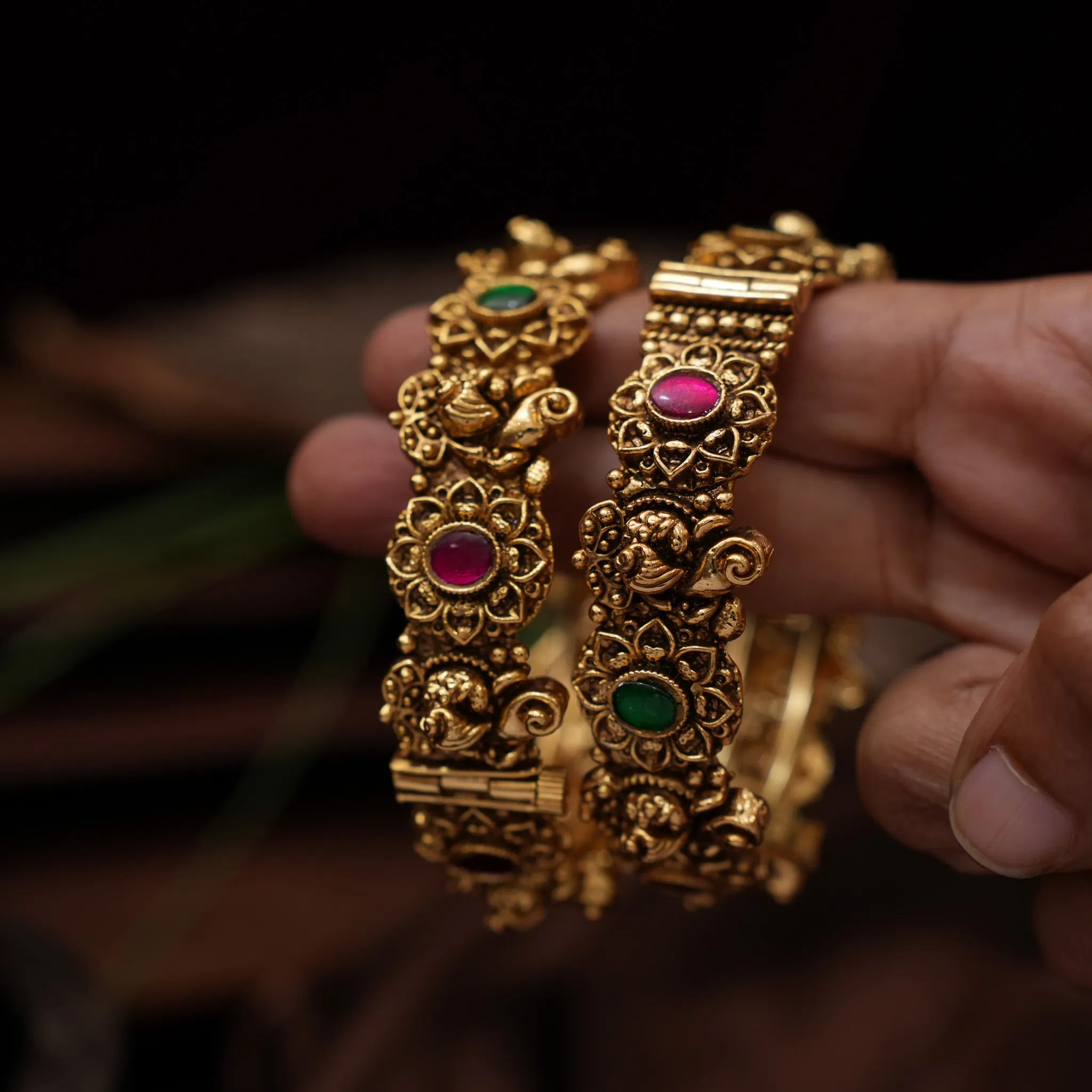 Indira Antique Bangles