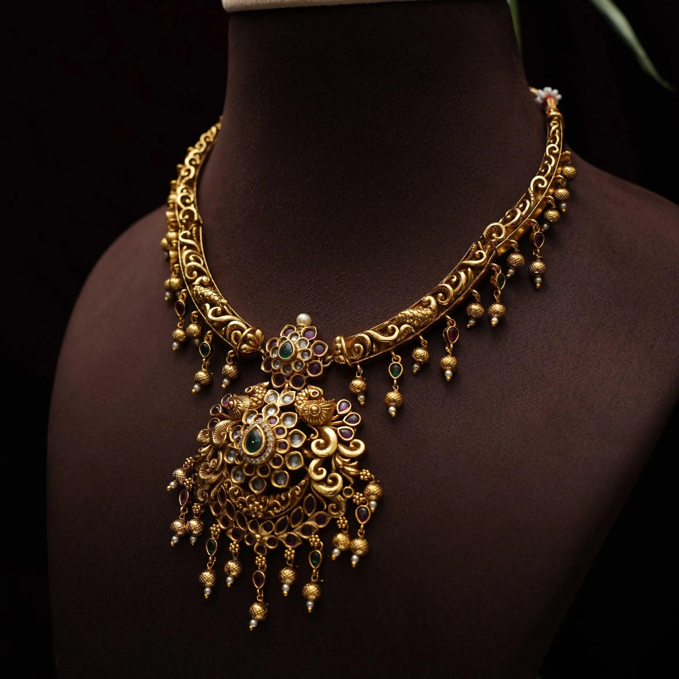 Iniya Antique Hasli Necklace