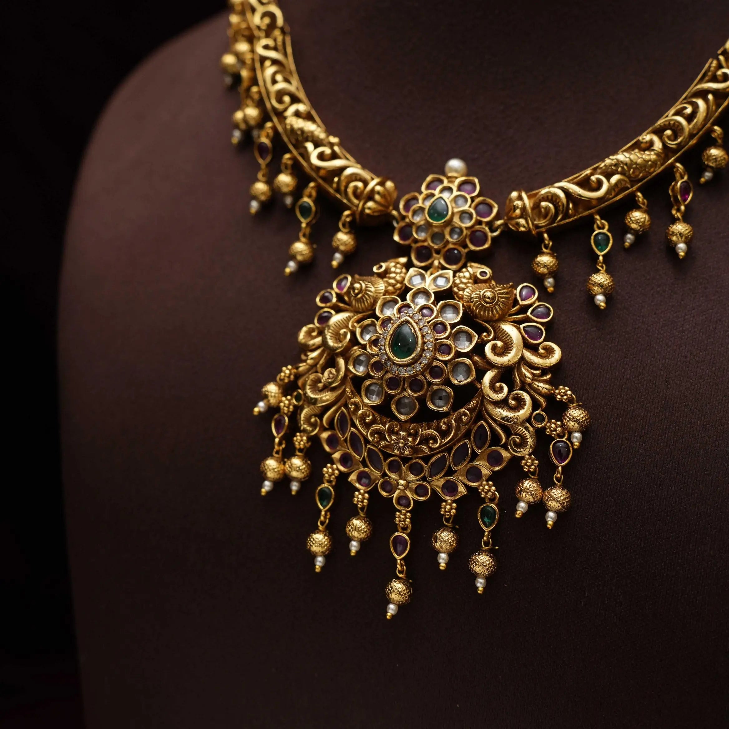 Iniya Antique Hasli Necklace