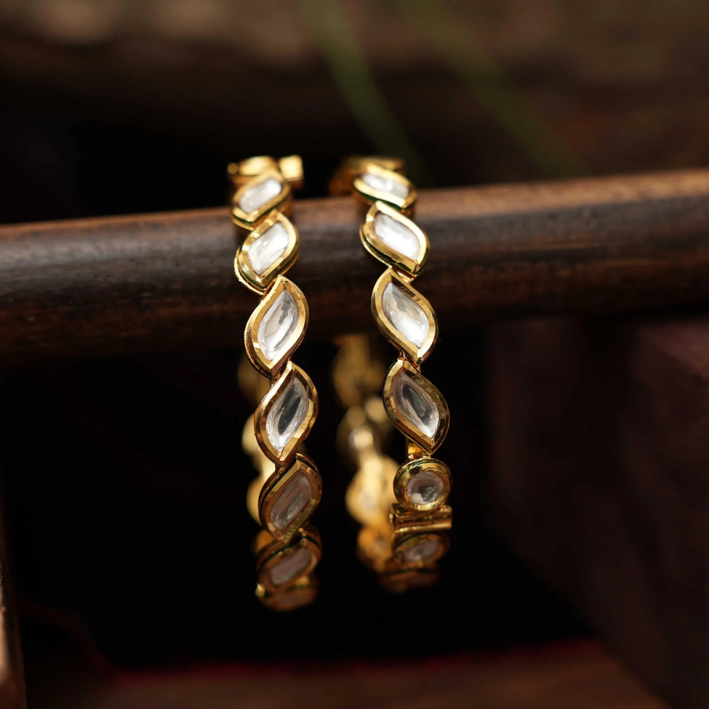 Isha Kundan Bangles