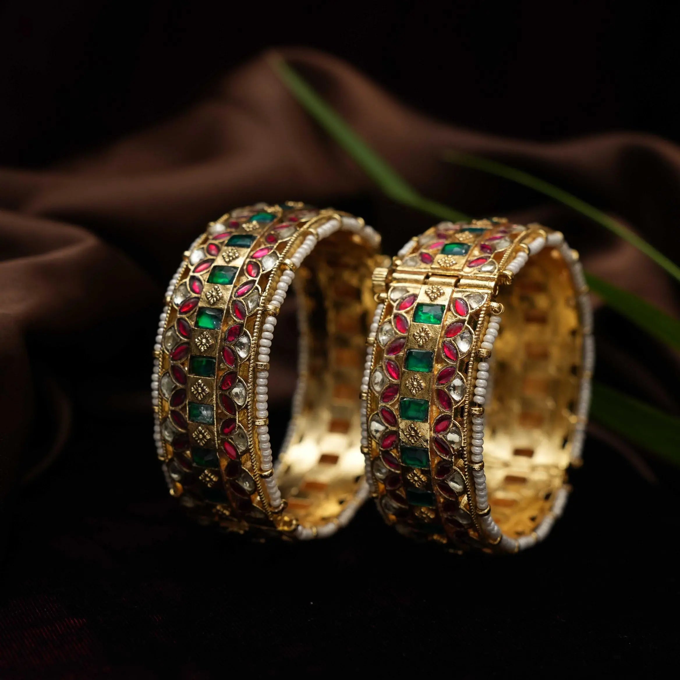 Ishwari Polki Bangles