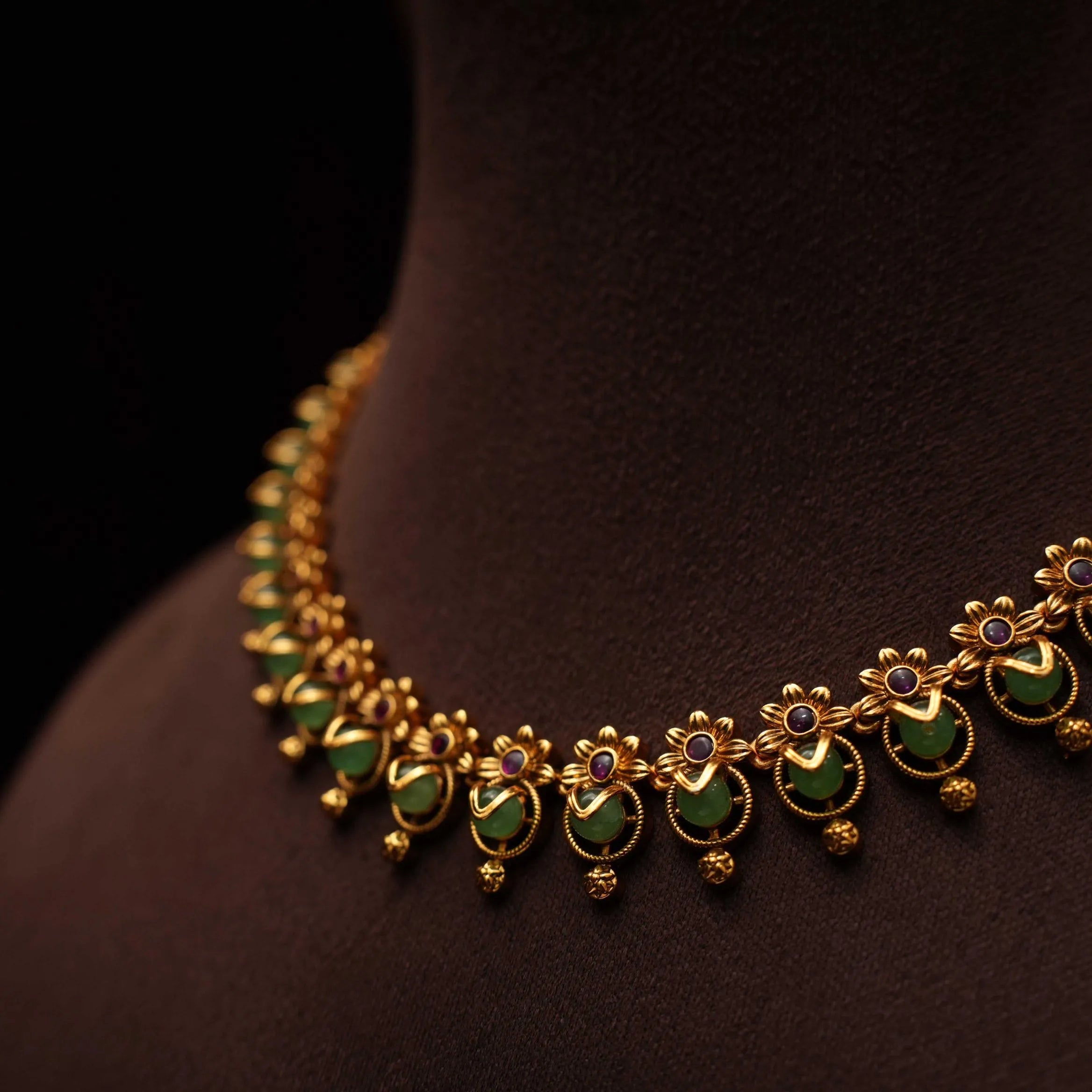 Iyla Antique Necklace - Ria Short