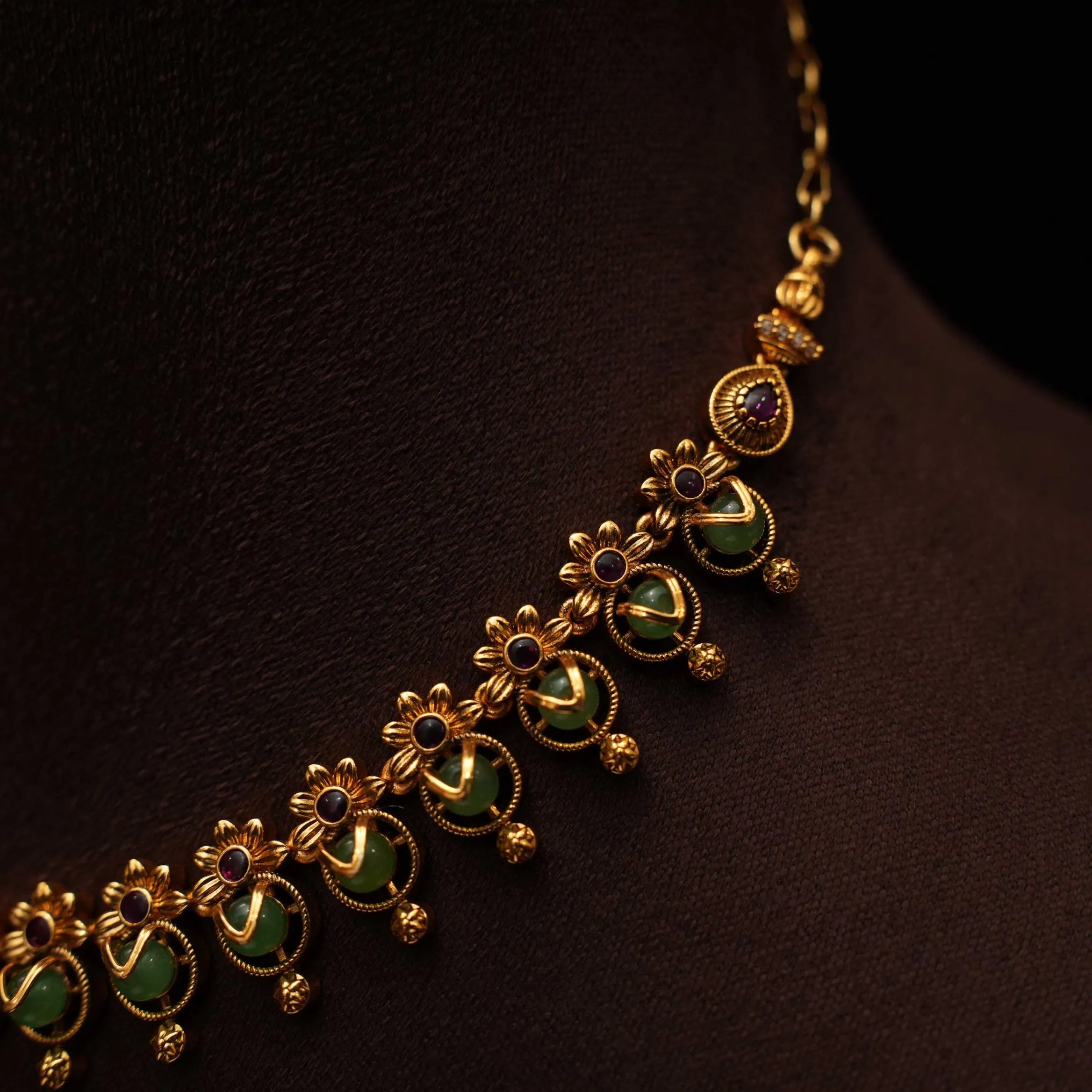 Iyla Antique Necklace - Ria Short