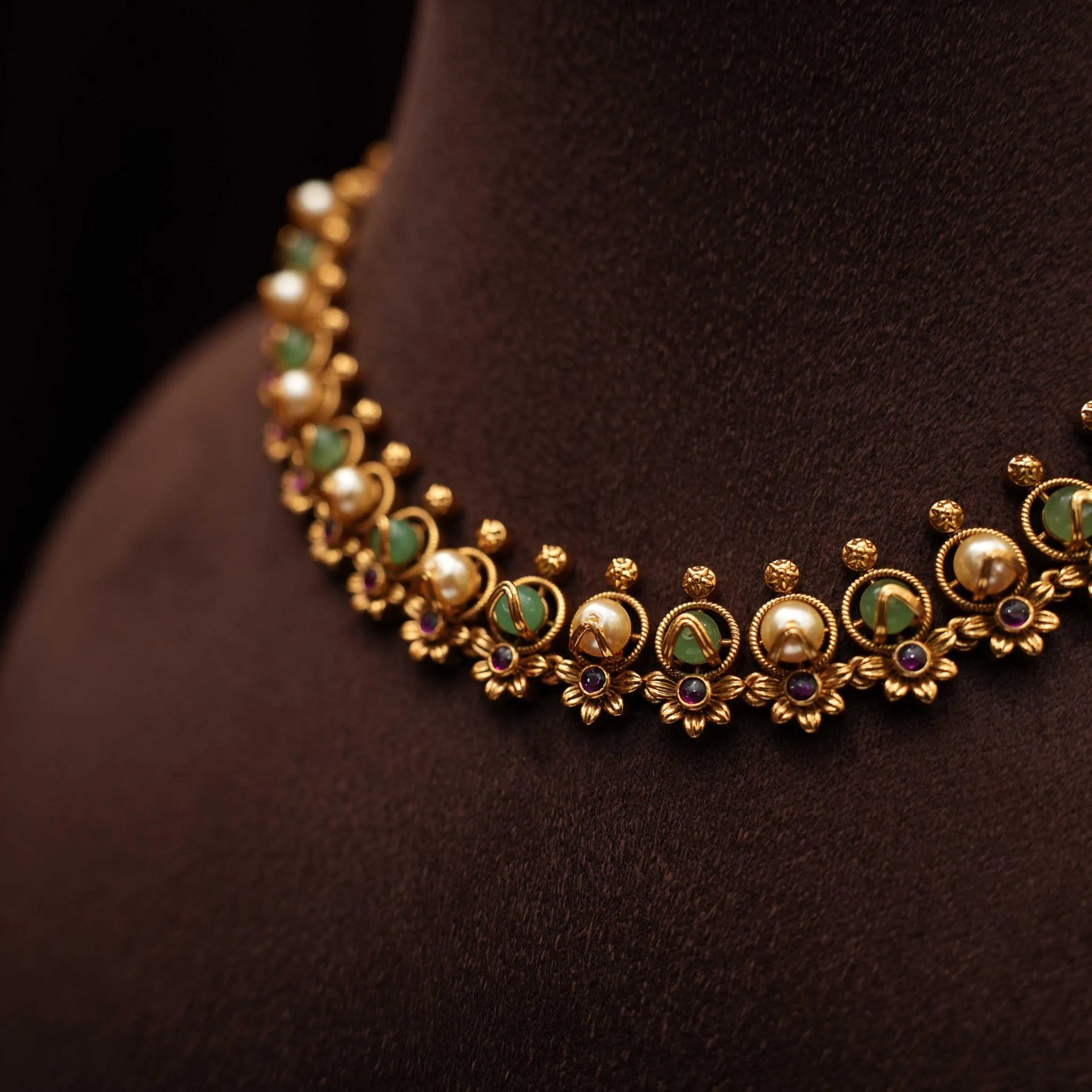 Iyla Antique Necklace - Short