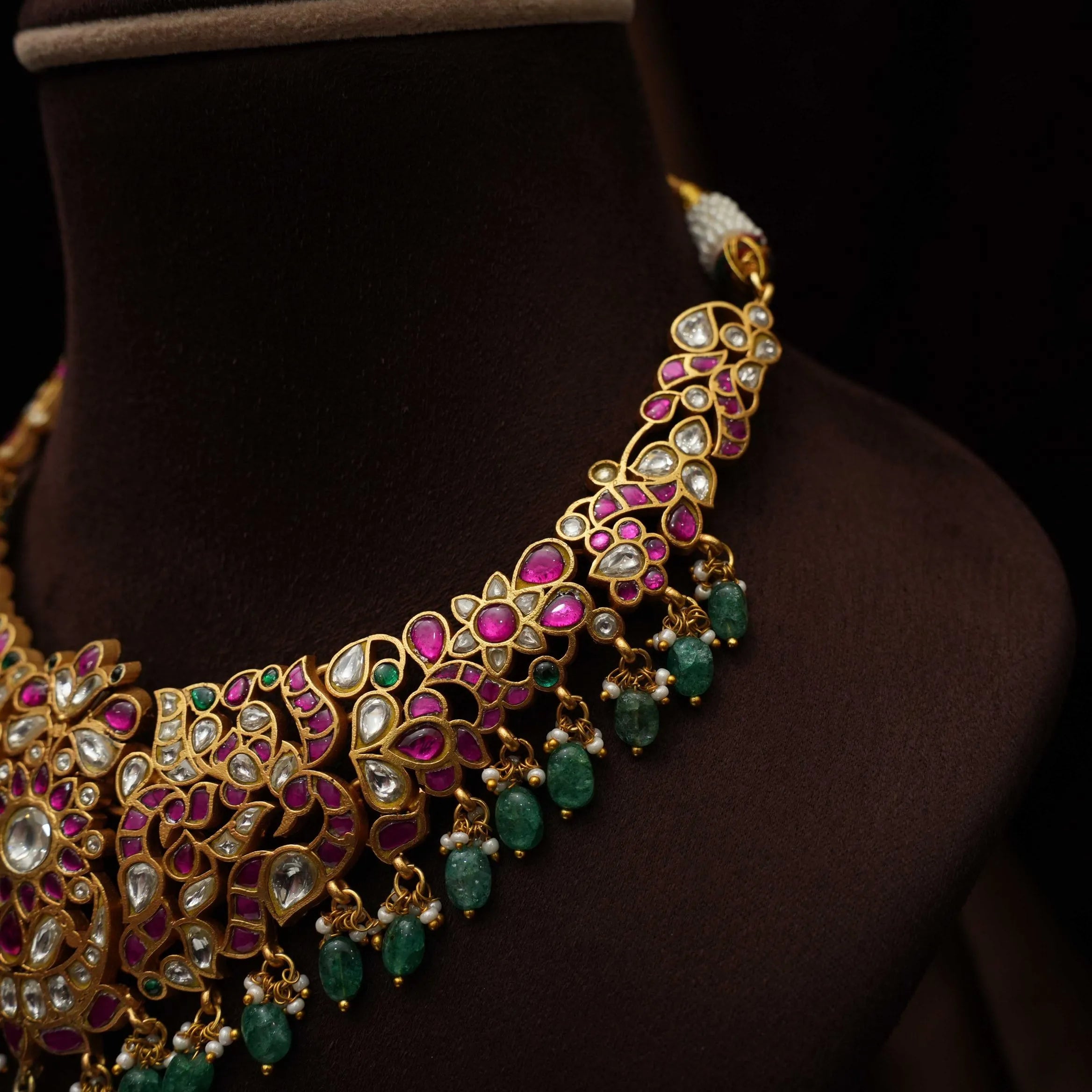 Jabir Polki Necklace