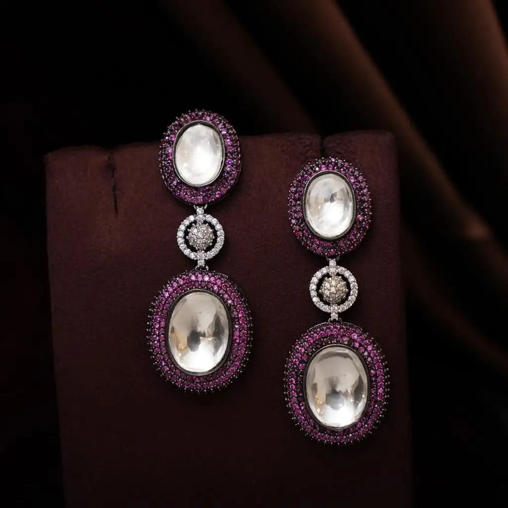 Janani Dual Tone Victorian Necklace