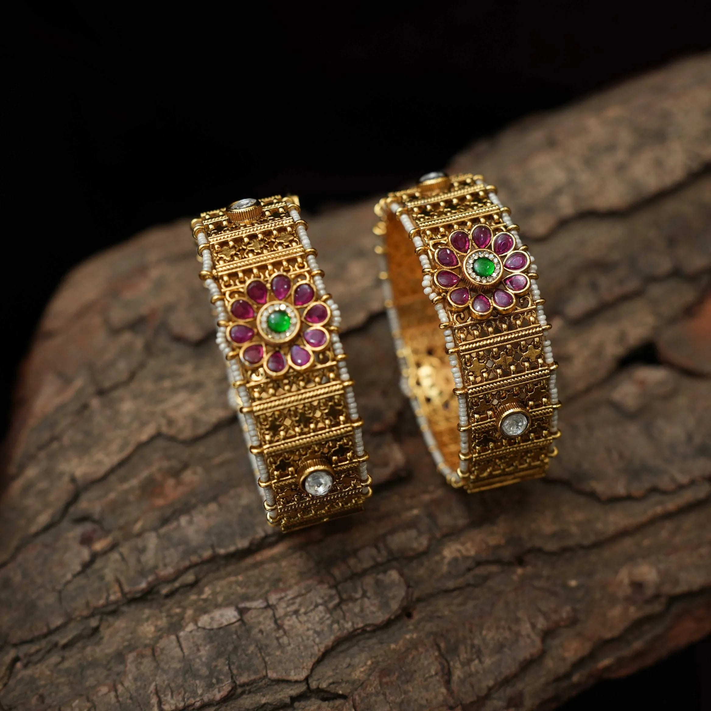 Jeevitha Antique Bangles