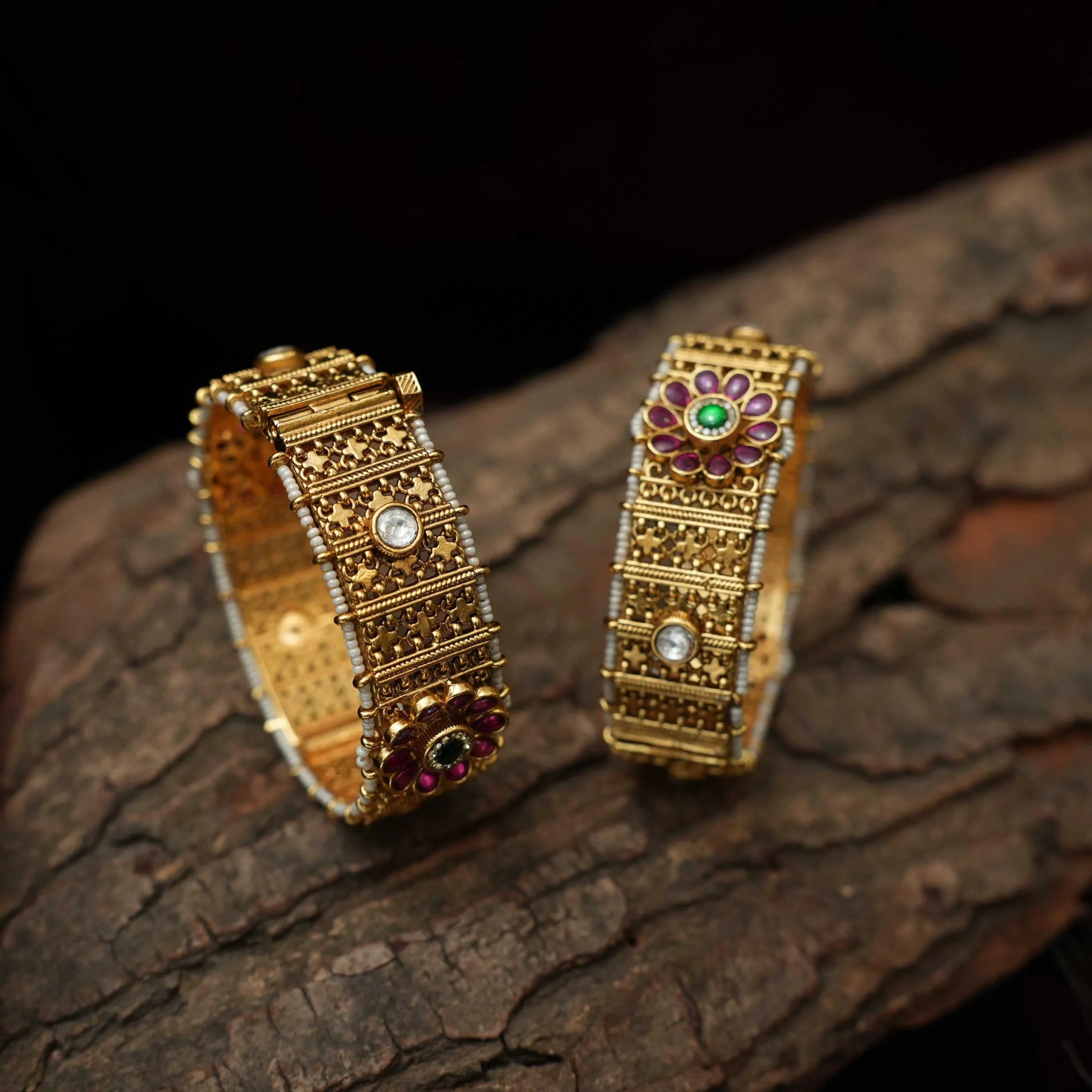 Jeevitha Antique Bangles
