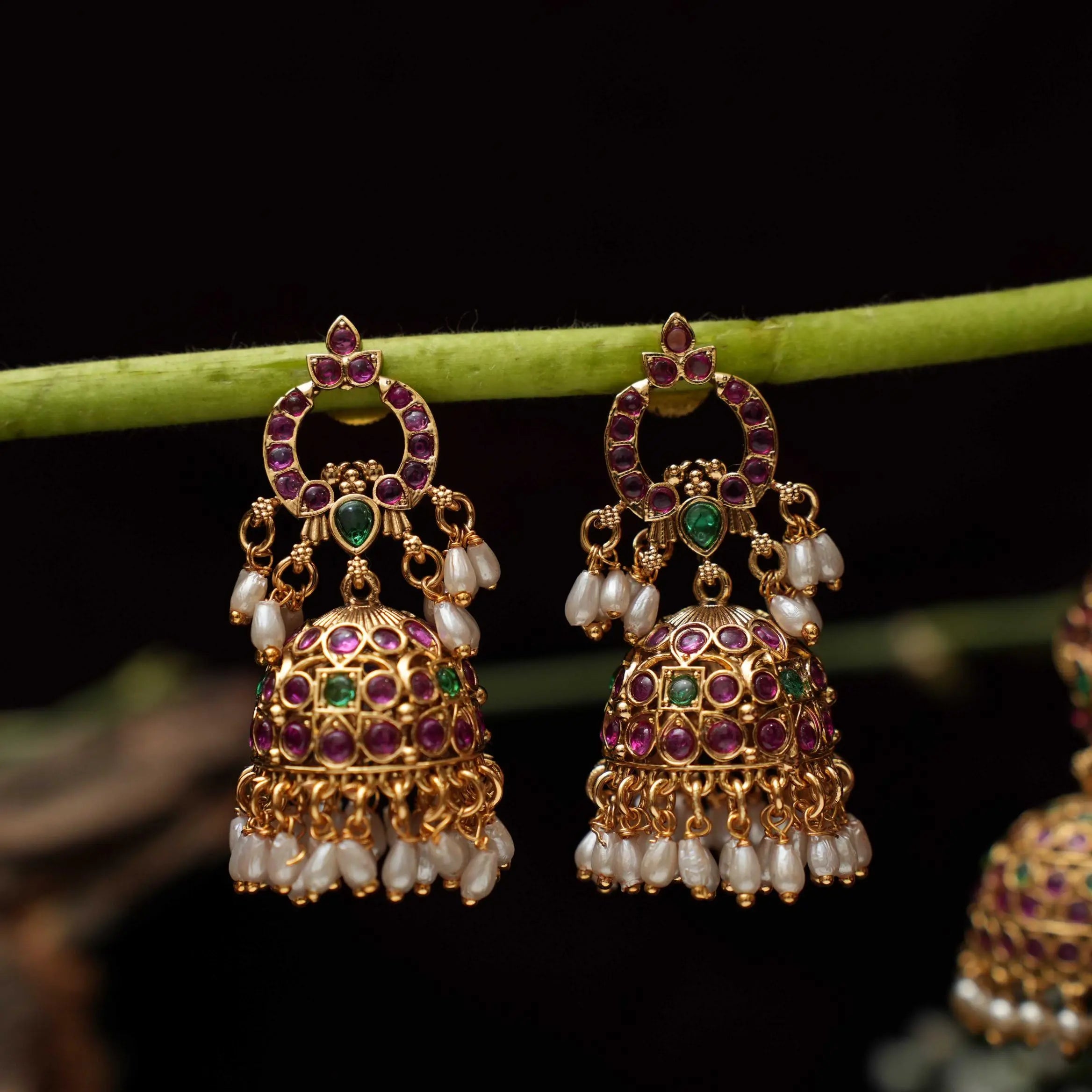 Jeia Antique Jhumka Earrings