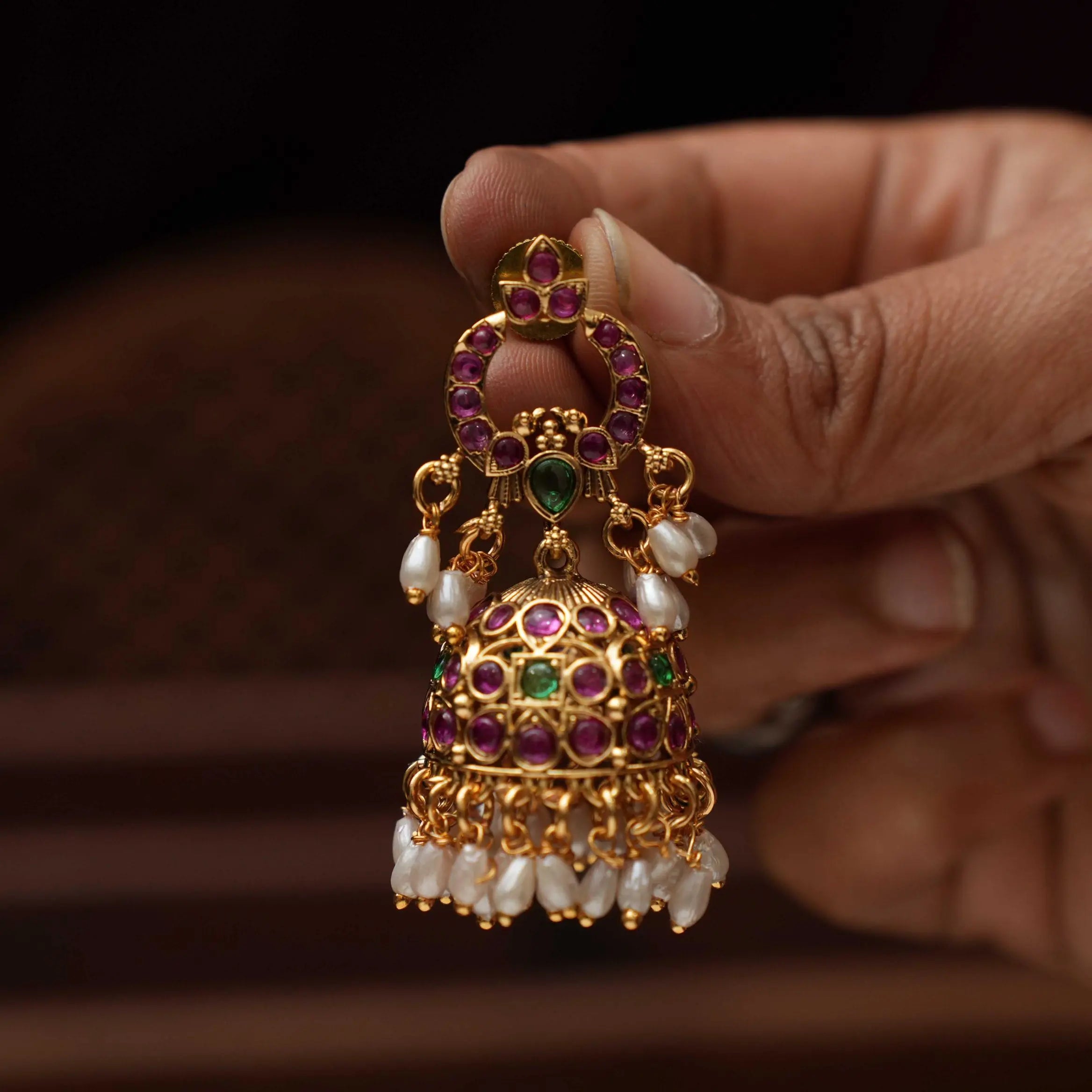 Jeia Antique Jhumka Earrings