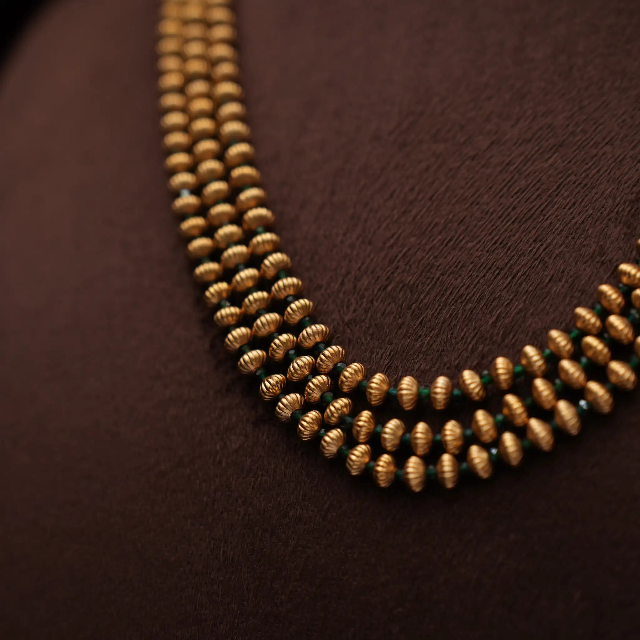 Jemrah Antique Necklace - Red